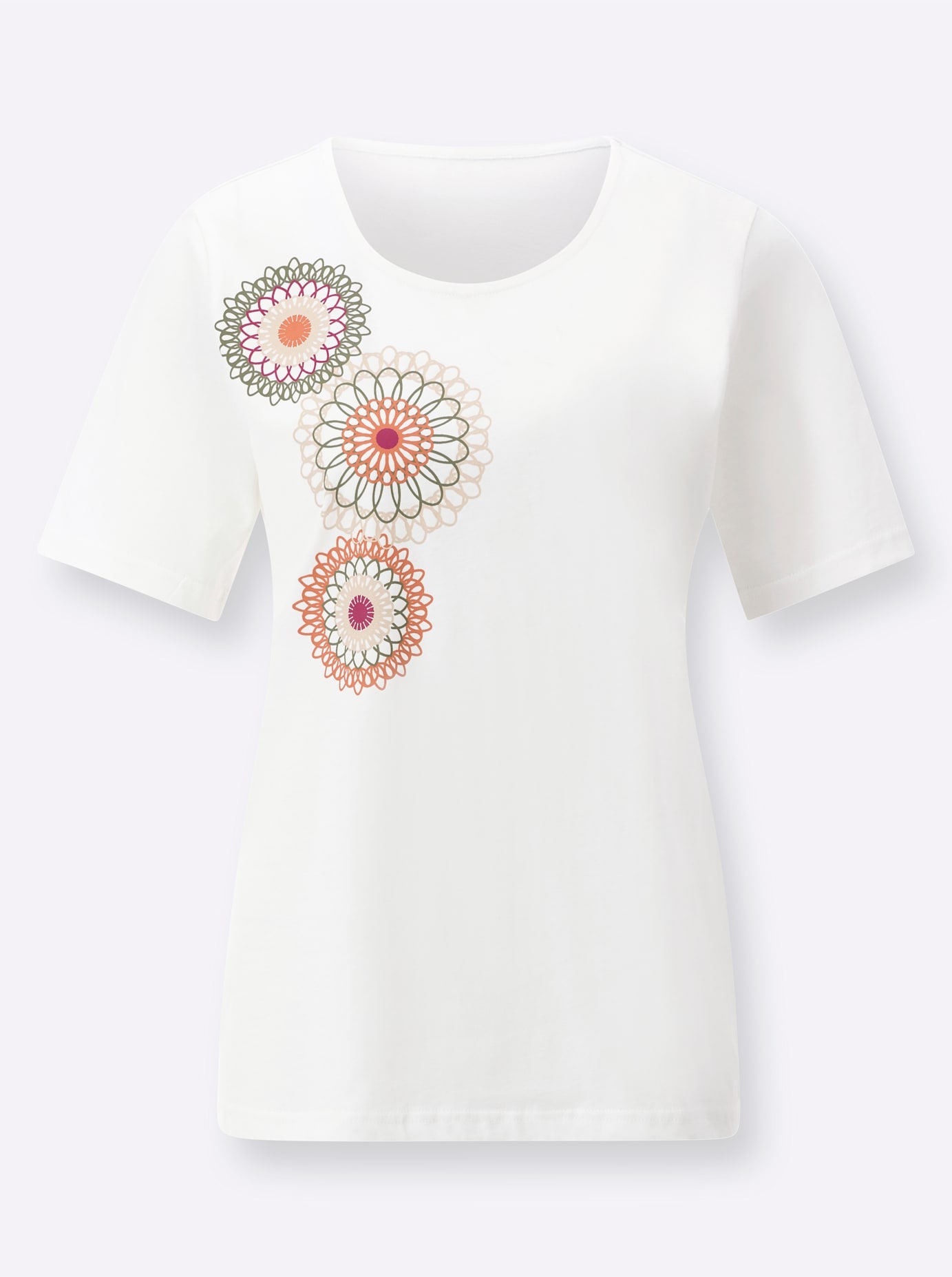 Classic Basics Shirt à col rond »Rundhals-Shirt« 1 cuis