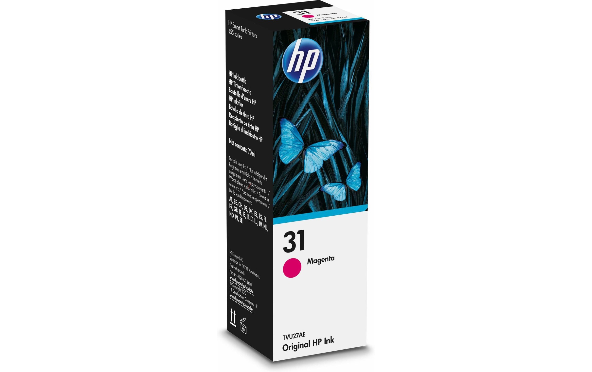 HP Tintenpatrone »Nr. 31 1VU27AE Magenta«, (1 St.)