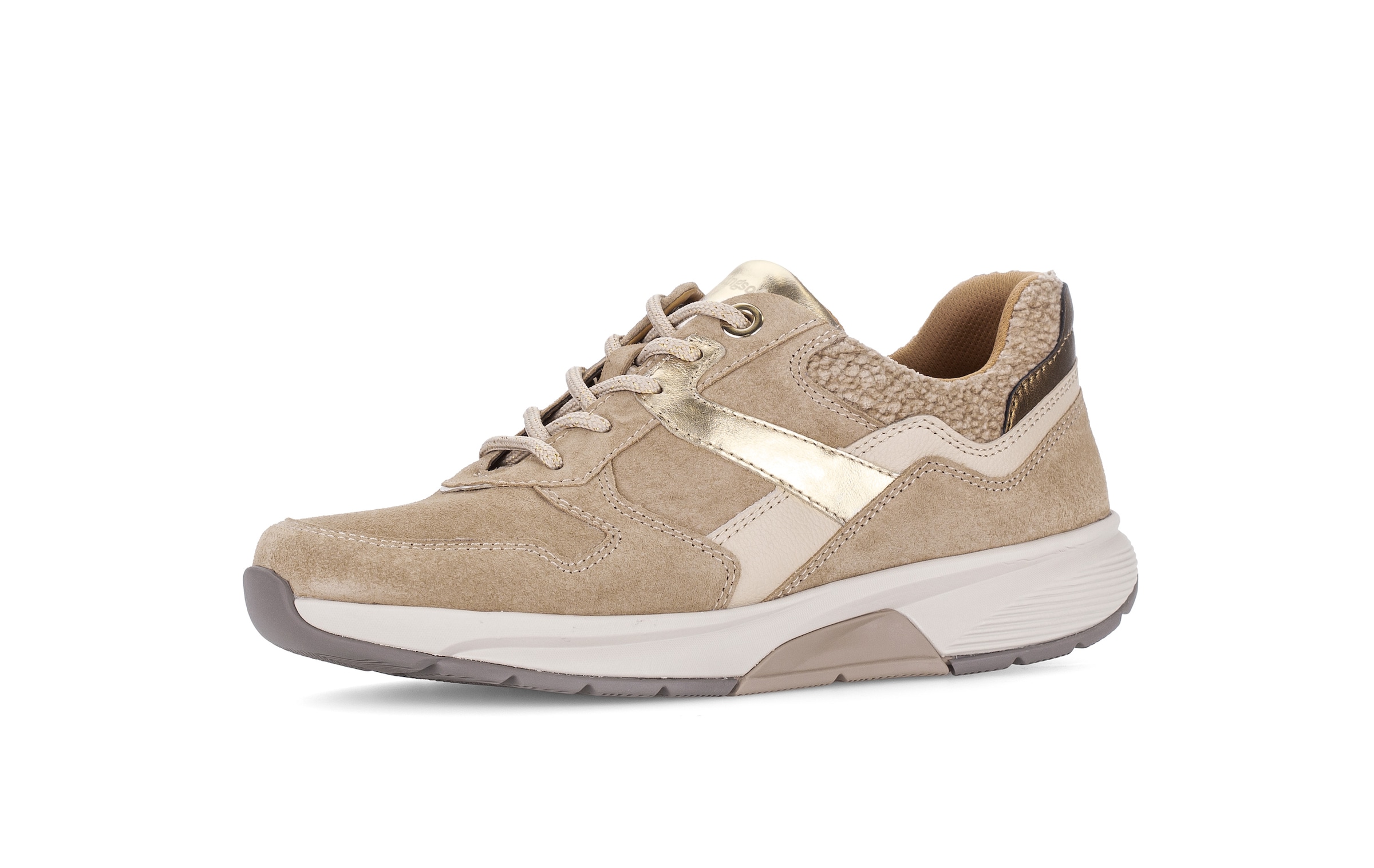 Image of Gabor Keilsneaker Freizeitschuh, Halbschuh, Schnürer mit Kontrastbesätzen
