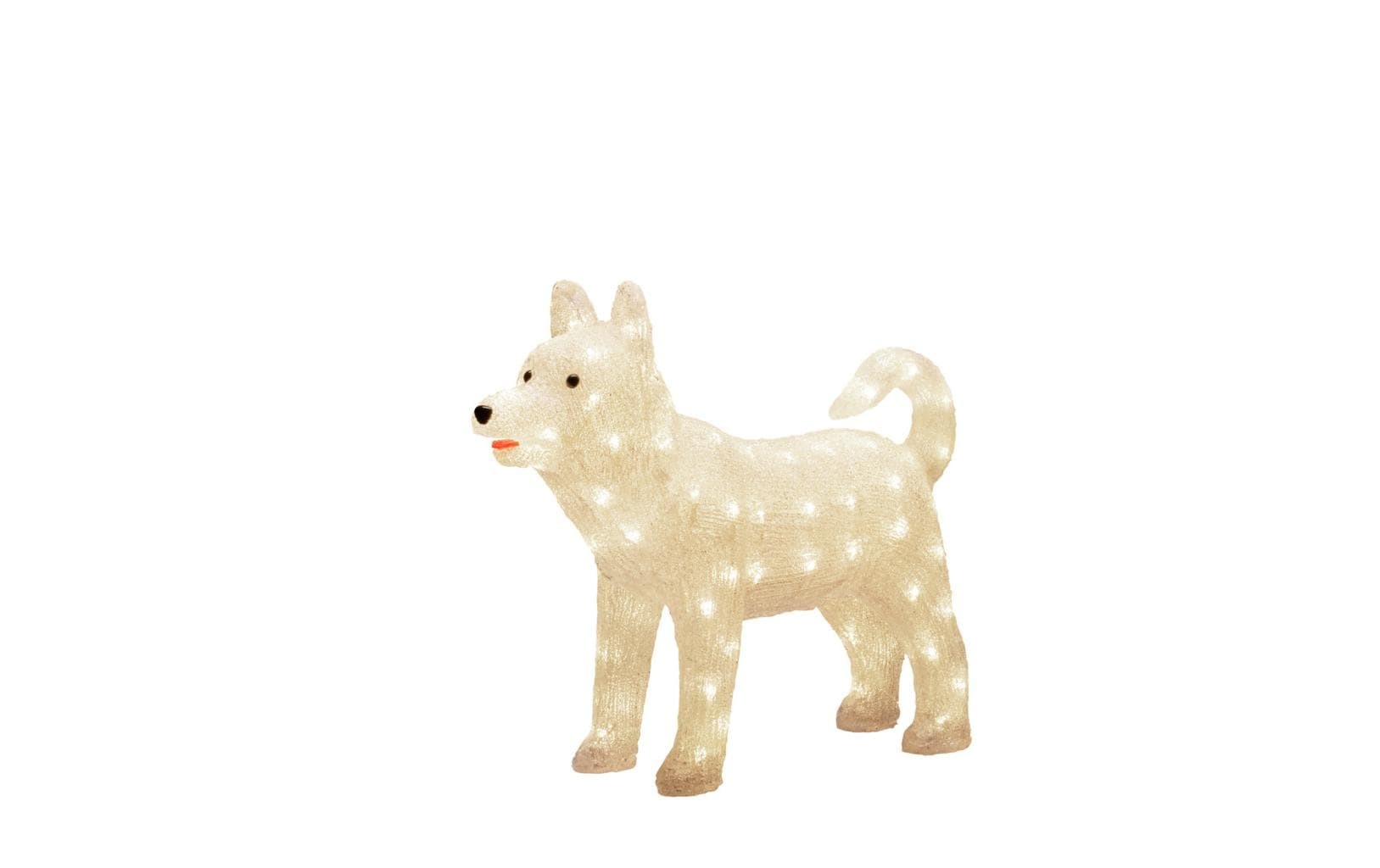 Image of KONSTSMIDE LED Dekofigur »Acryl Husky 4«, Warmweiss bei Ackermann Versand Schweiz