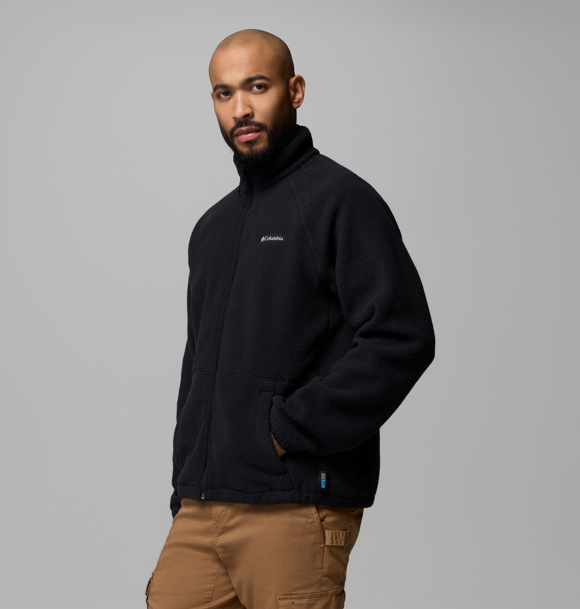 Columbia Fleecejacke »Timber Crest MTR Fleece Full Zip« mit Reissverschluss, wasserabweisend, windabweisend, atmungsaktiv