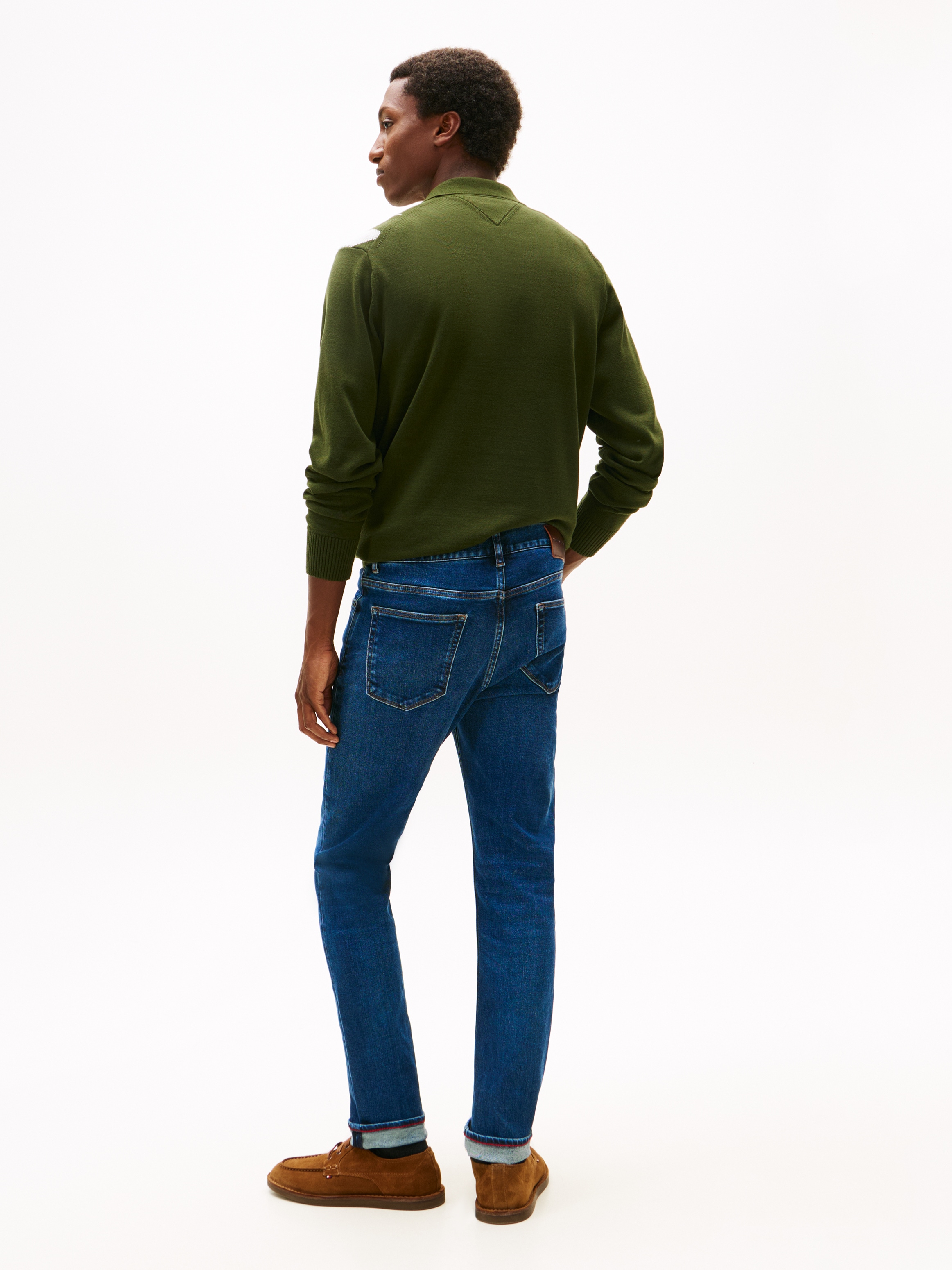 Tommy Hilfiger Slim-fit-Jeans »BLEECKER Slim Fit« mit Fade-Effekten, schmale Form
