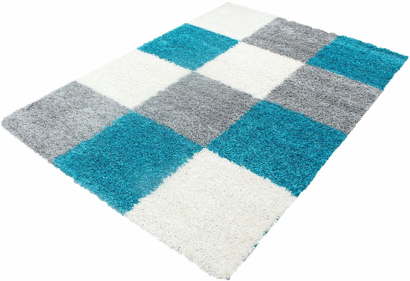 Ayyildiz Teppiche Hochflor-Teppich »Life Shaggy 1501«, rechteckig, 30 mm Höhe, Wohnzimmer