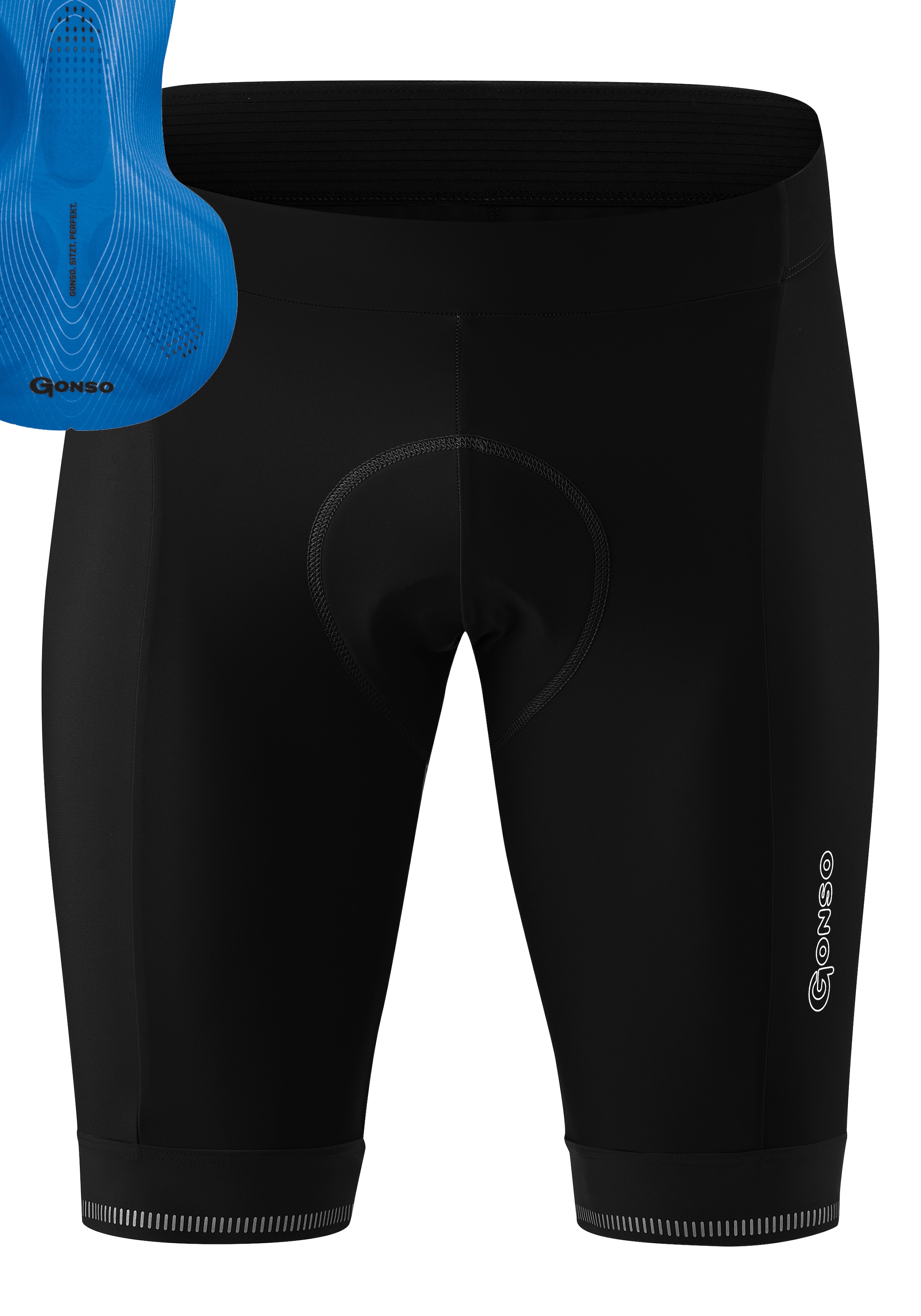 Image of Gonso Fahrradhose "SITIVO M 0" Herren Radhose mit innovativem Sitzpolsterkonzept