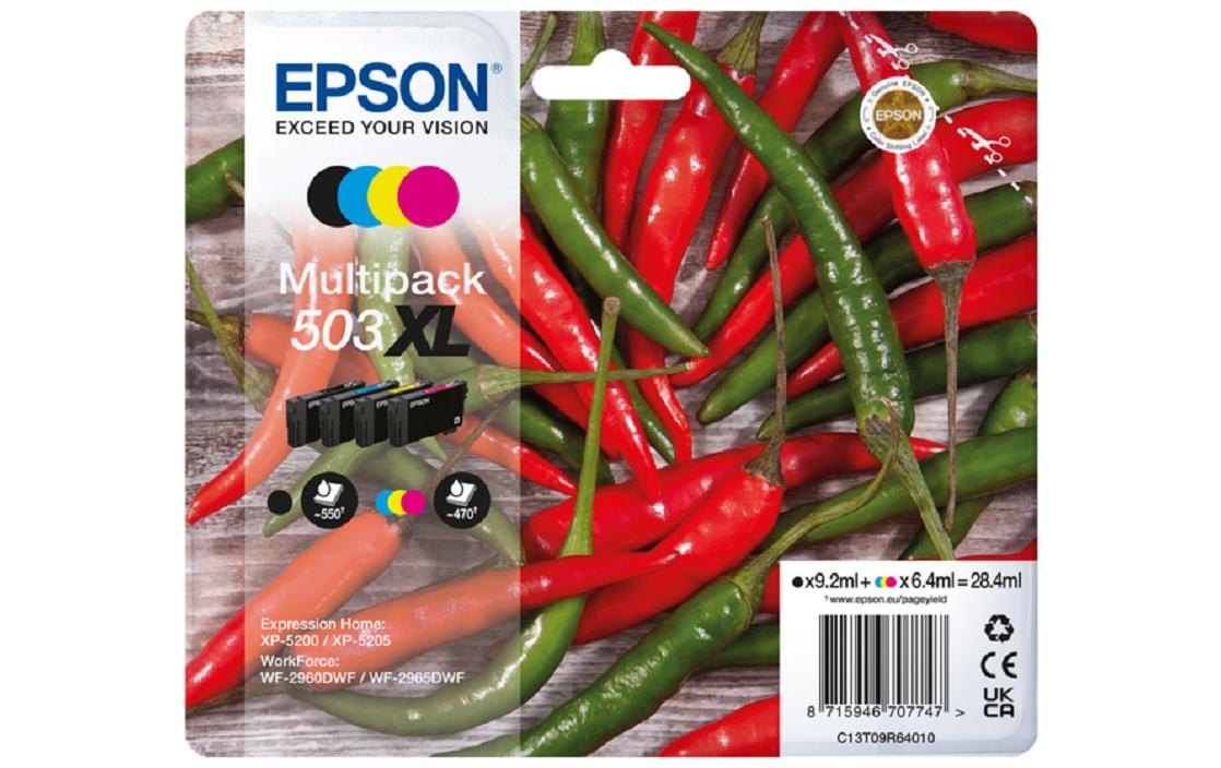 Tintenpatrone »Multipack 503XL Black/Cyan/Magenta/Yellow«