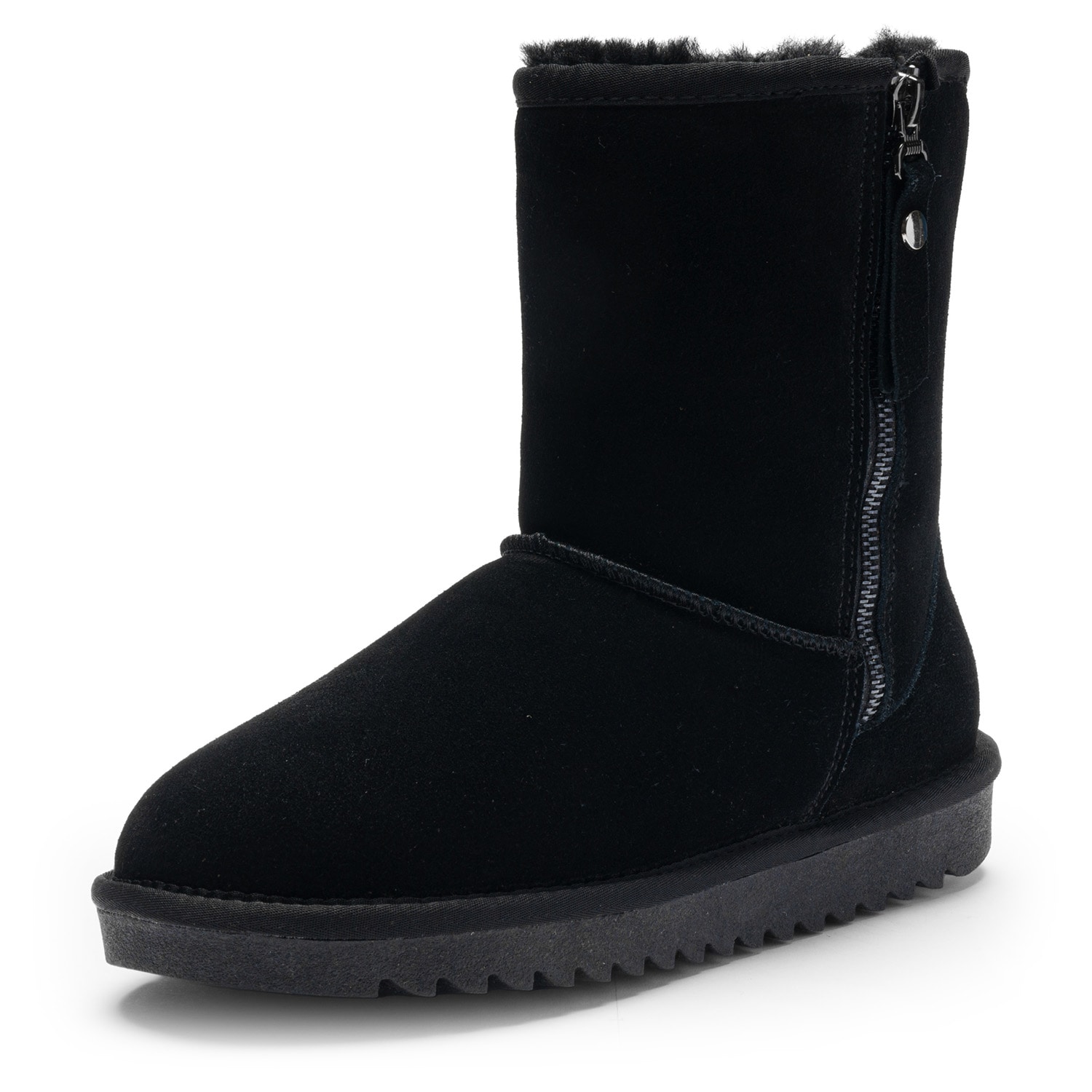 Image of Ara Winterboots "ALASKA Zip" Schlupfboots, Plateauboots mit Lammfellfutter