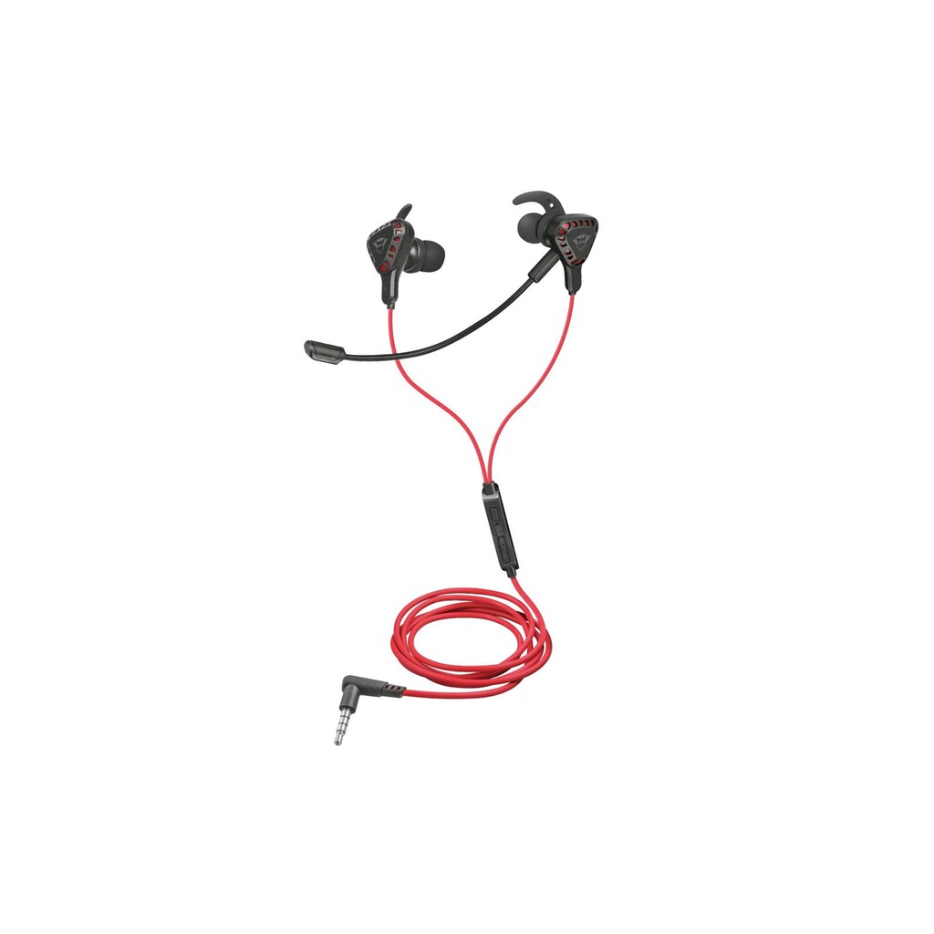 Trust Headset »Trust Headset GXT 408 Cobra Rot/Sch«