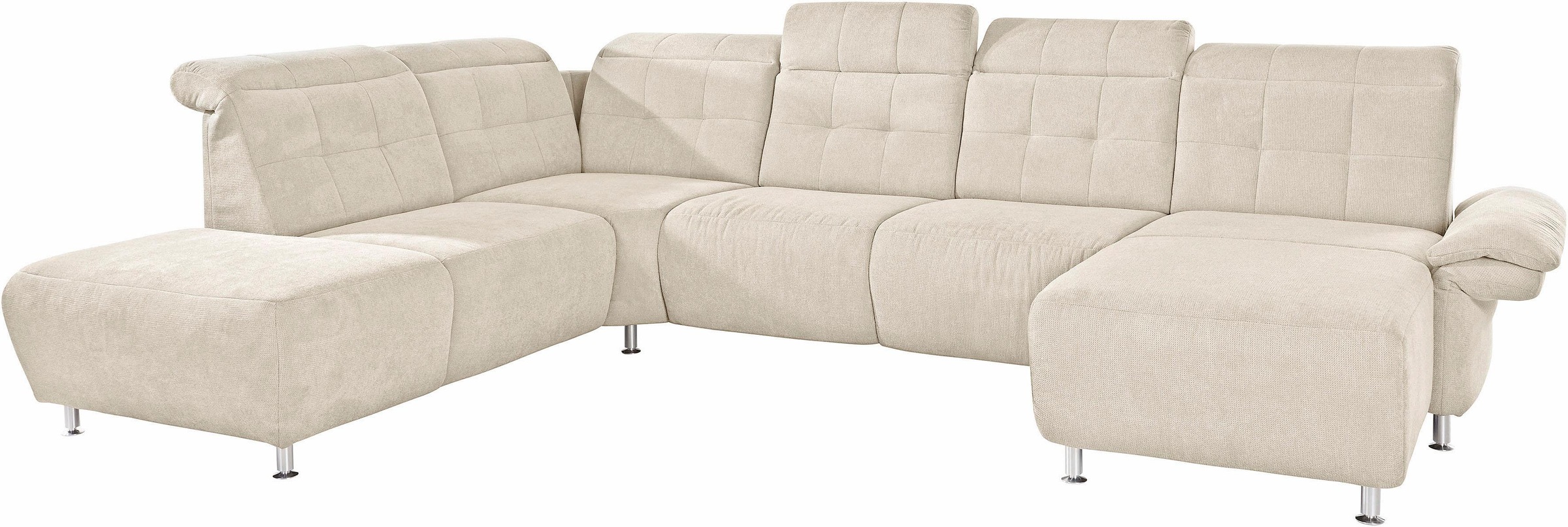 Image of Home affaire Wohnlandschaft "Manhattan U-Form" 2 Sitze mit elektrischer Relaxfunktion, verstellbare Armlehnen