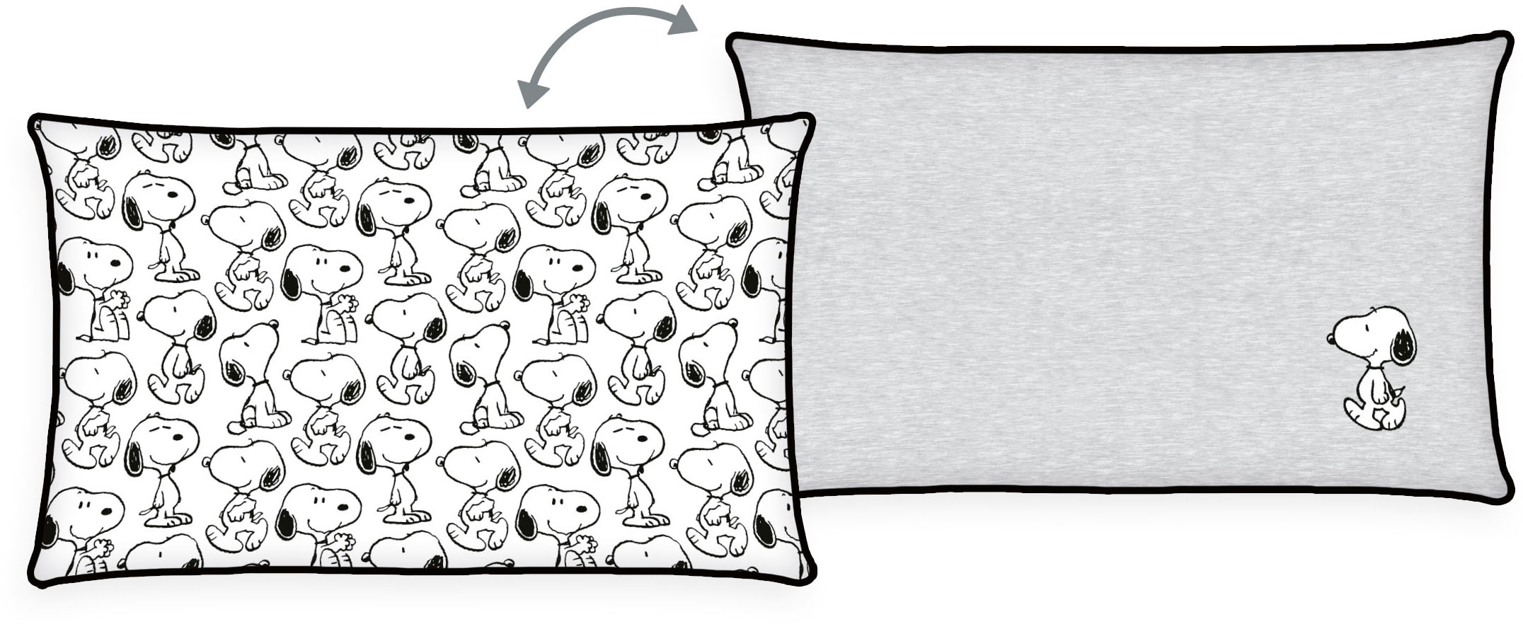 Peanuts Coussin décoratif »Peanuts« imprimé en couleurs vives