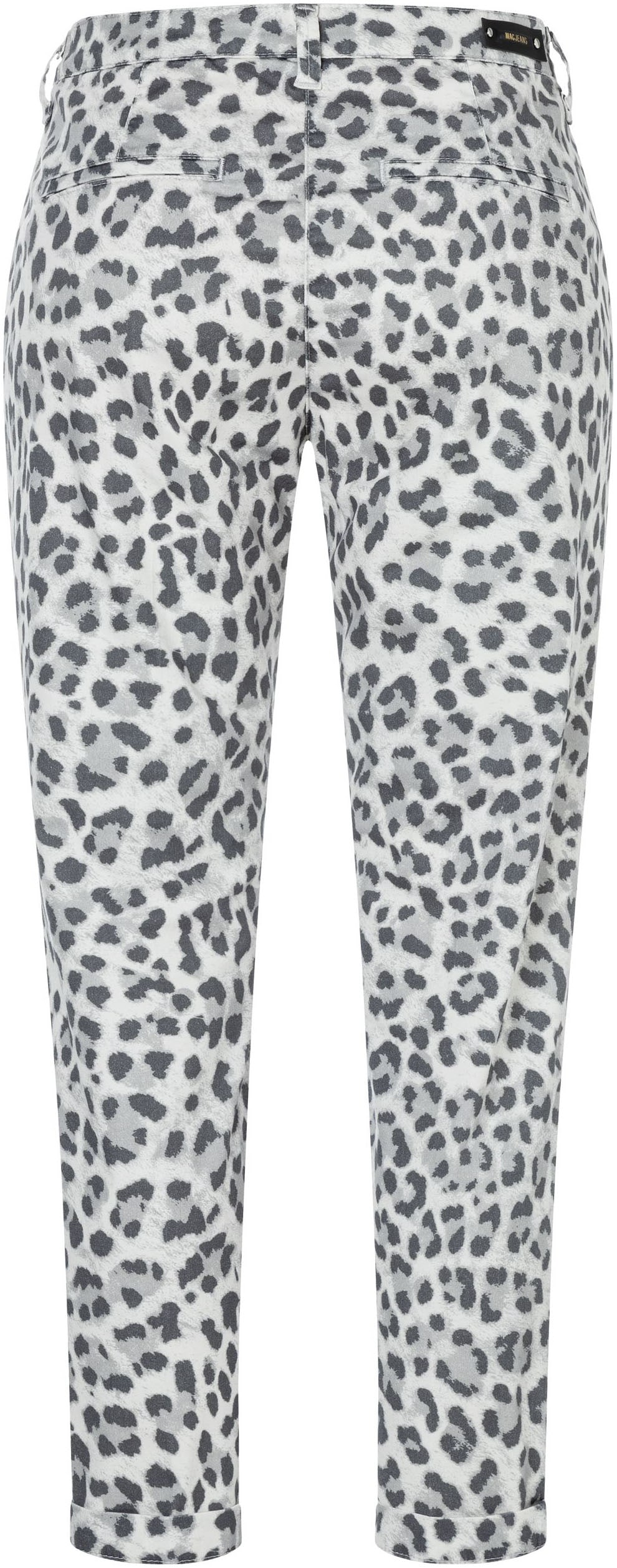 MAC Chinohose »CHINO turn up«, mit dezentem Glanz, elegant und sportiv zugleich