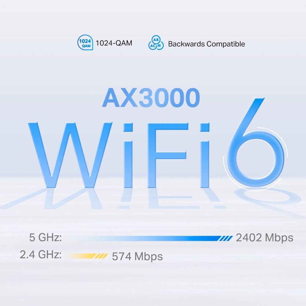 TP-Link 4G/LTE-Router »Deco X50-5G (1-pack) AX3000 Home Mesh Wi-Fi 6 System«