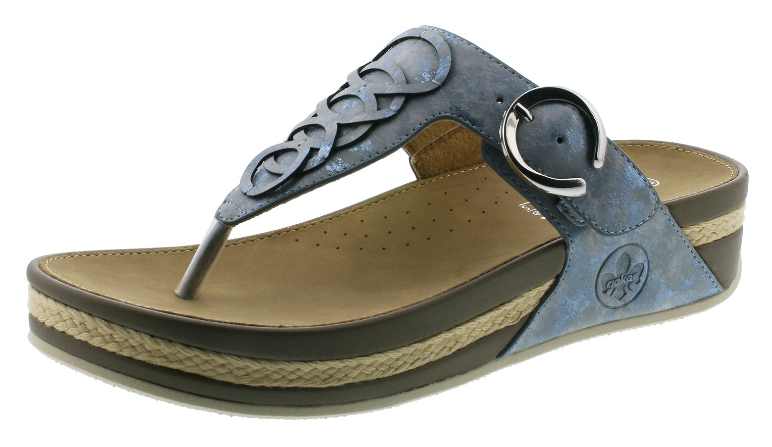 Image of Rieker Zehentrenner, mit Klettverschluss-Riemchen bei Ackermann Versand Schweiz