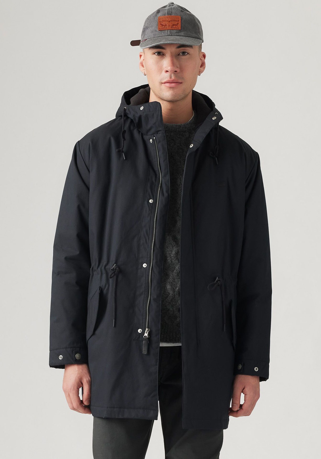 Levi's® Outdoorjacke, mit Kapuze, mit Kapuze