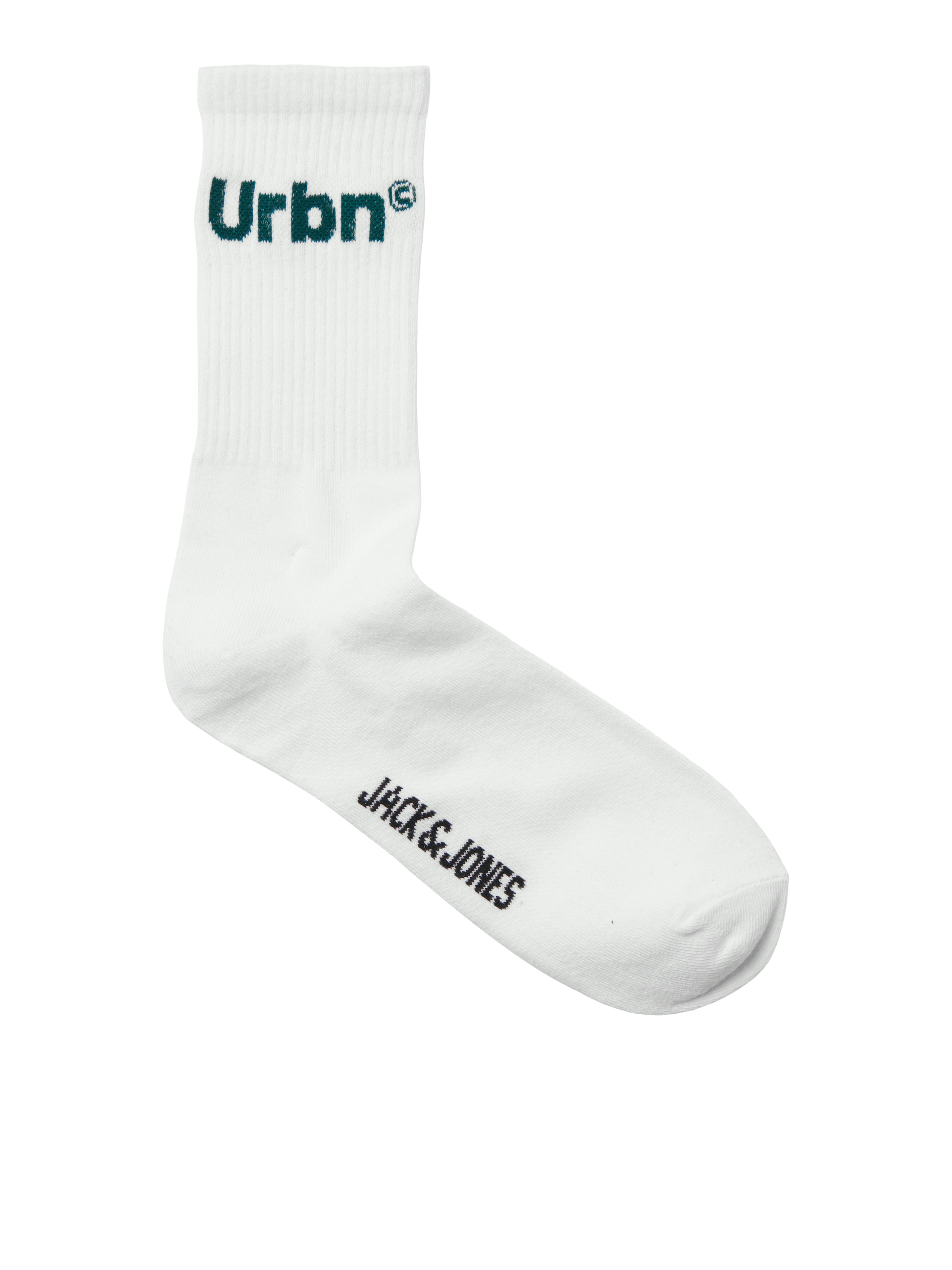 Jack & Jones Freizeitsocken »JACURBN TENNIS SOCKS 3 PACK SN«, (Packung, 3 Paar), mit Schriftzug