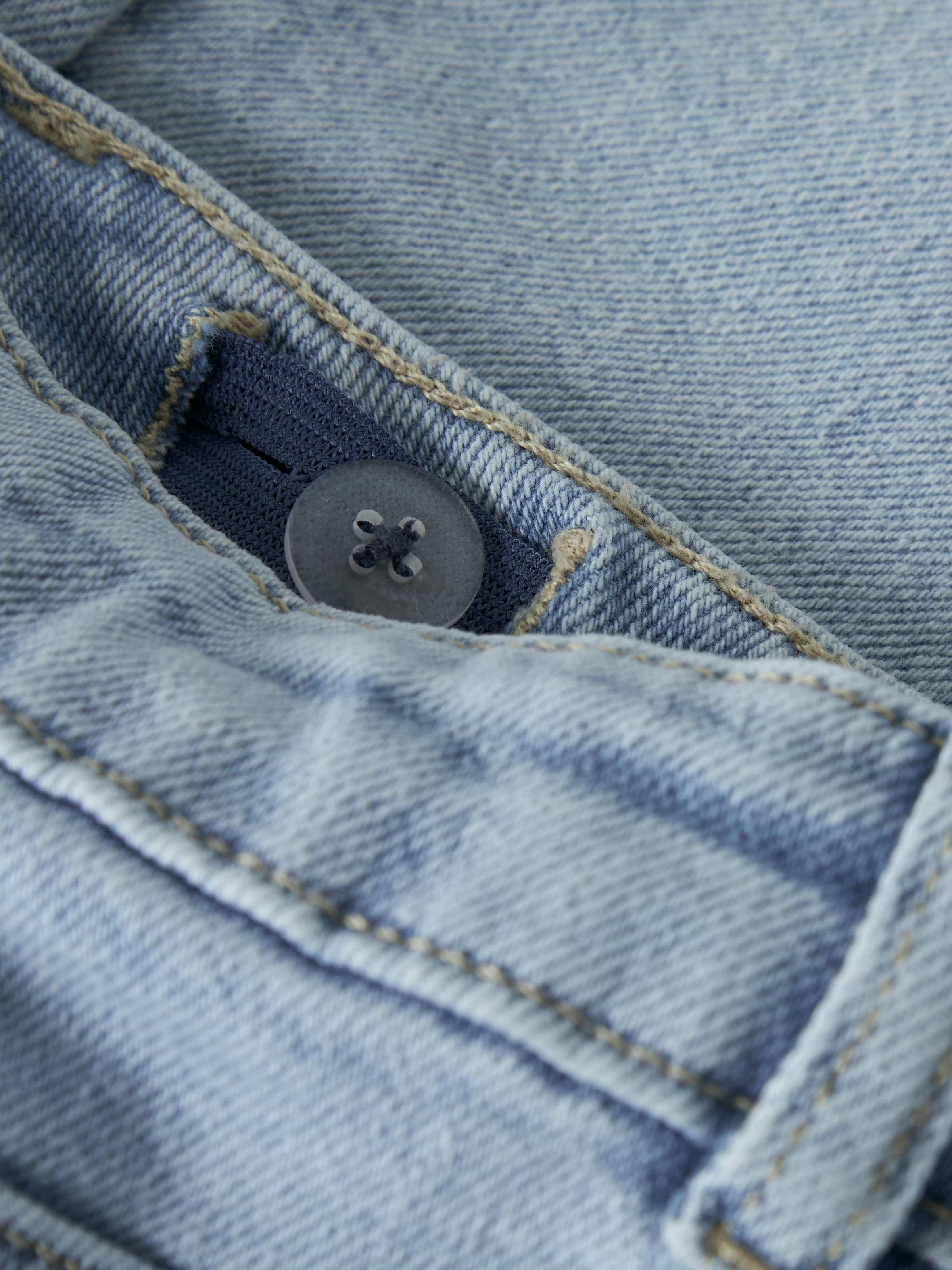 Name It Jeans large »NKFROSE WIDE EMB JEANS 2010-FR NOOS« allover bestickt