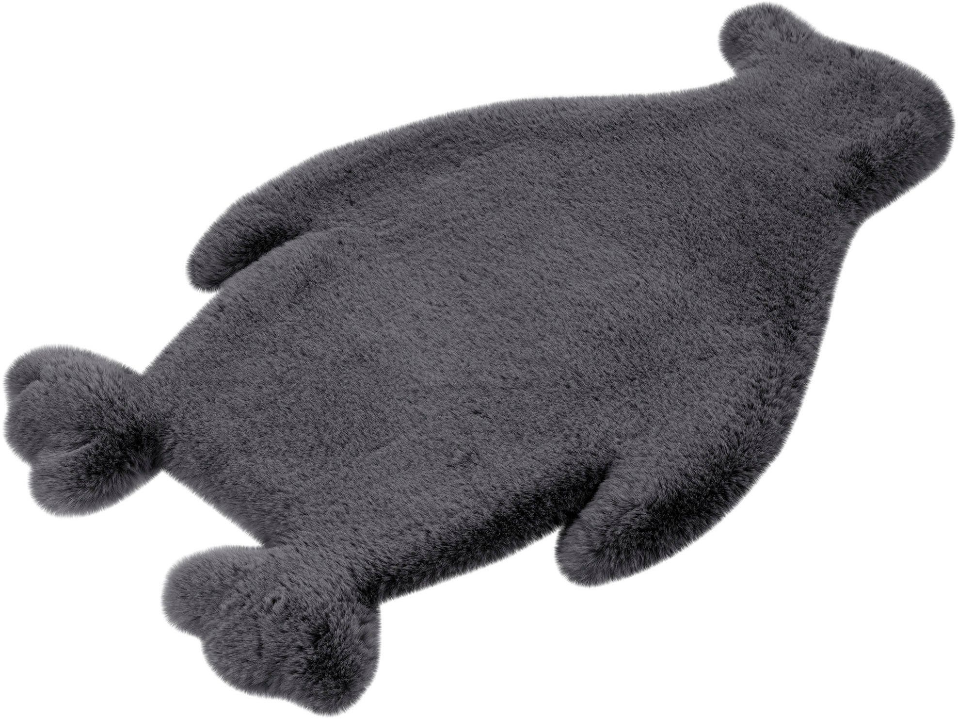 Image of Lüttenhütt Kinderteppich »Pinguin«, Motivform, 36 mm Höhe, weich und flauschig, einfarbig, idealer Teppich fürs Kinderzimmer bei Ackermann Versand Schweiz