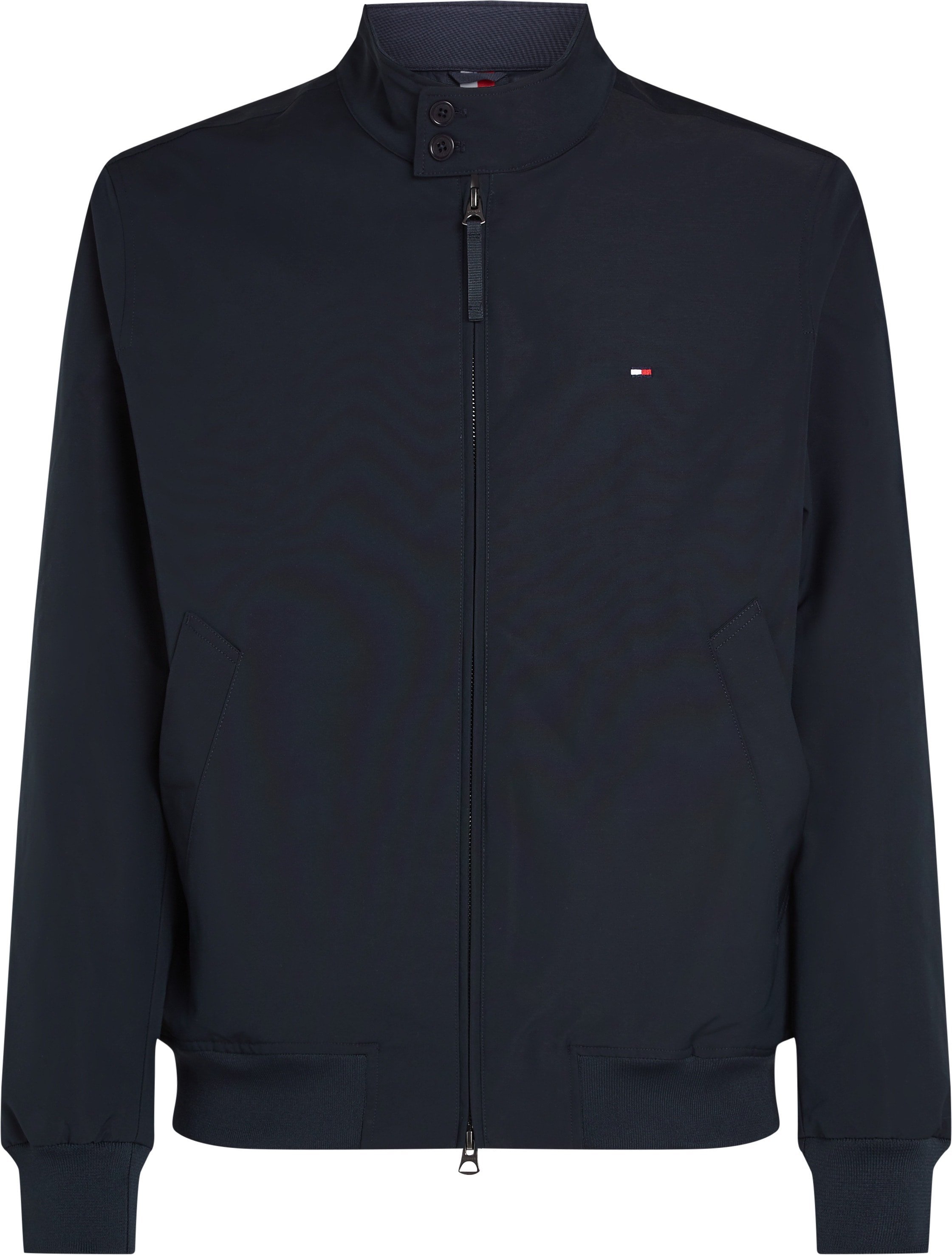 Tommy Hilfiger Big & Tall Allwetterjacke »BT-HARRINGTON JACKET-B«, in Grossen Grössen, Logostickerei