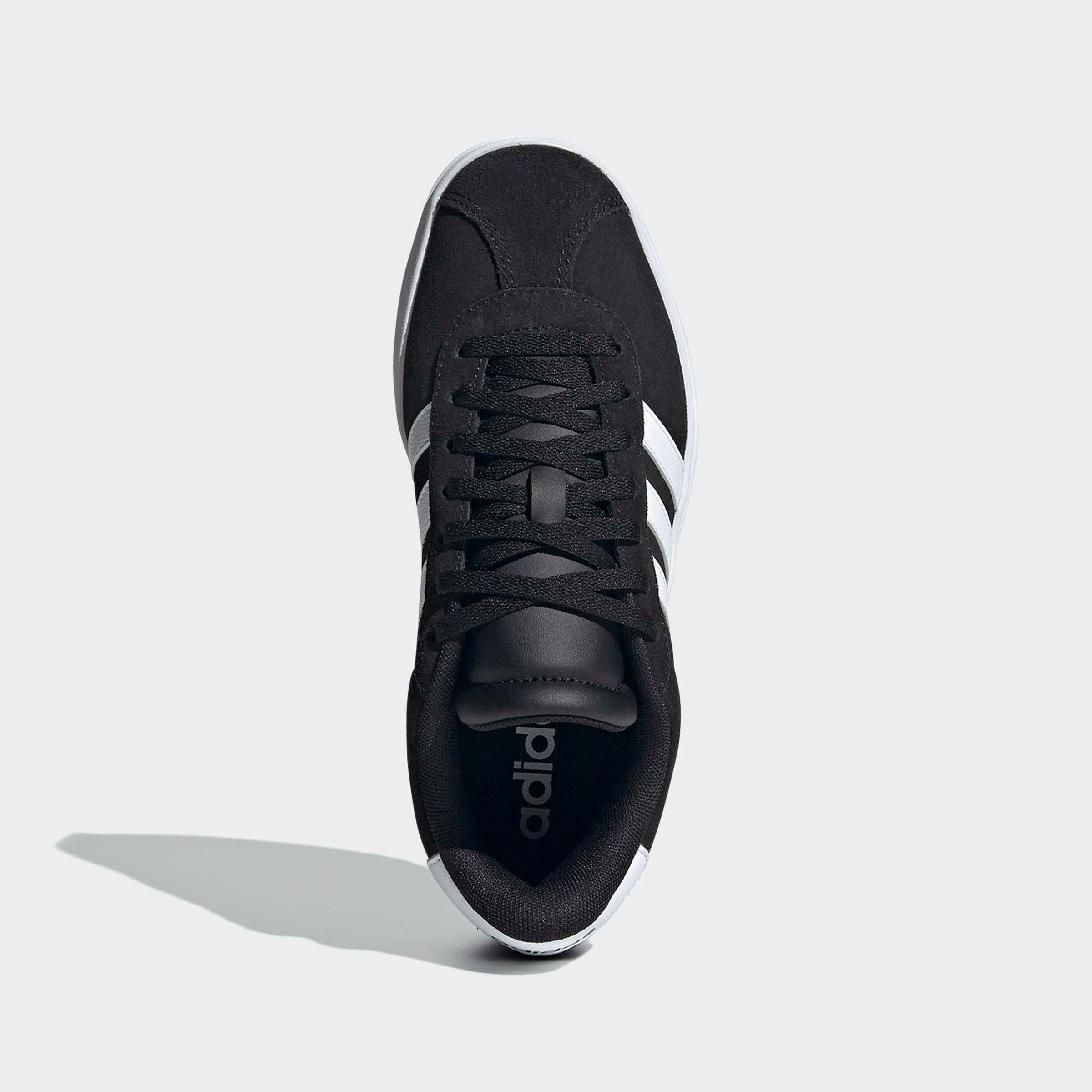 adidas Sportswear Plateausneaker »VL COURT BOLD LIFESTYLE KIDS«, Design auf den Spuren des adidas Gazelle Bold