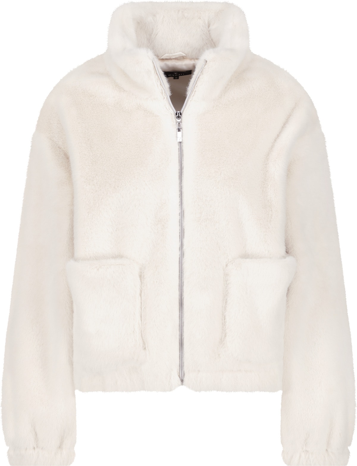 Monari Fellimitatjacke »Jacke fake fur« ohne Kapuze Regular fit mit Stehkragen