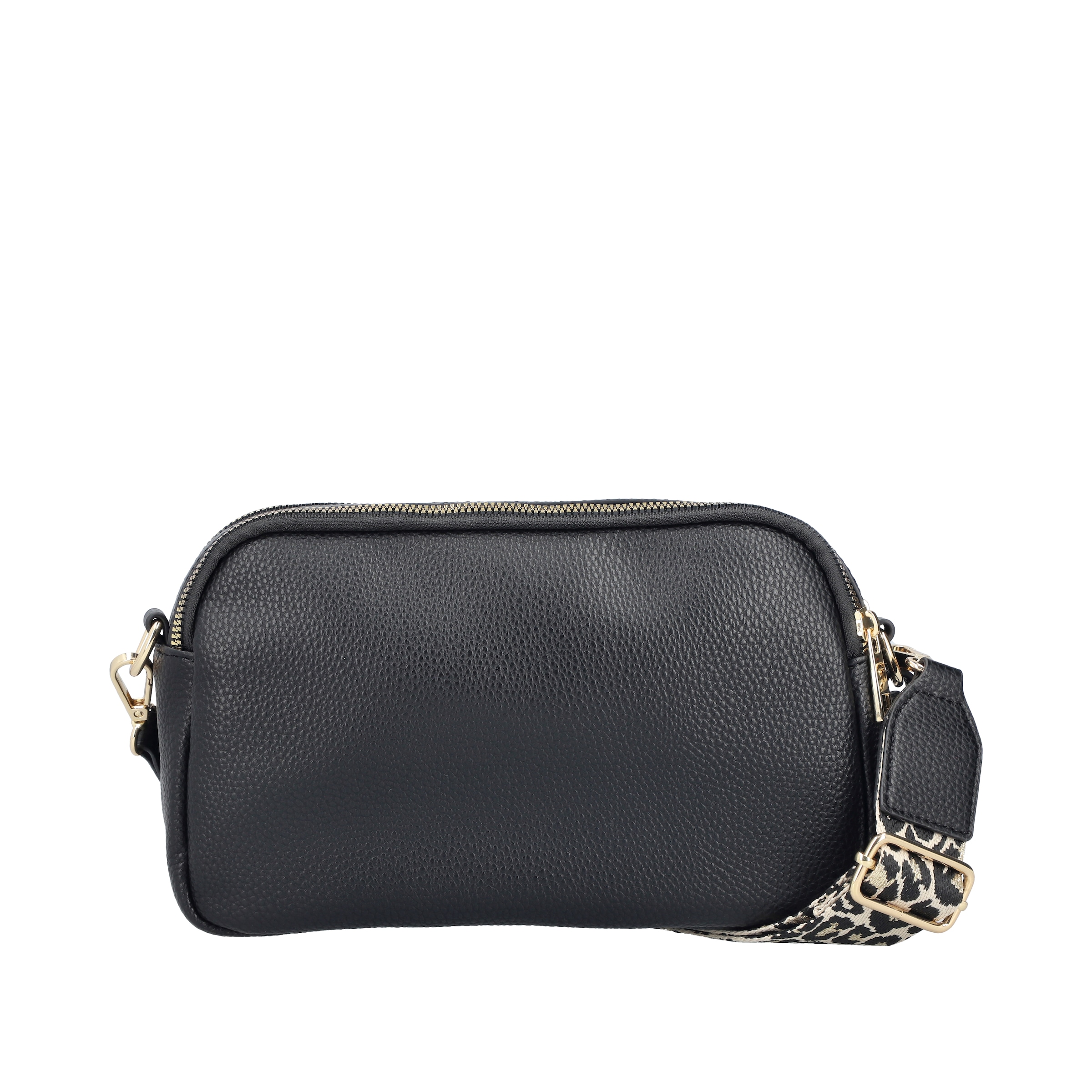 Rieker Umhängetasche Damen Schultertasche, Handtasche mit zwei Reissverschlüssen