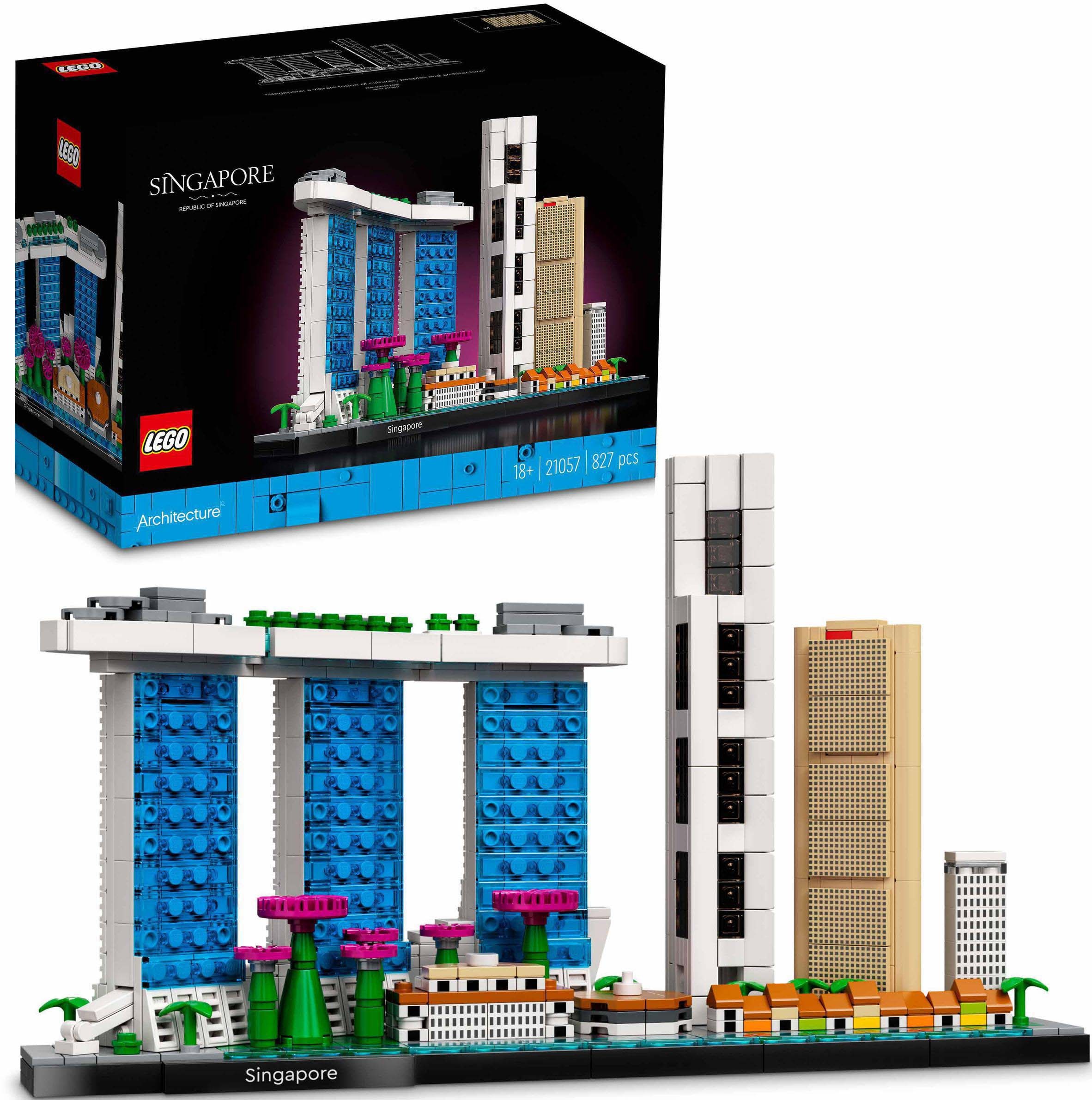 Image of LEGO® Konstruktionsspielsteine »Singapur (21057), LEGO® Architecture«, (827 St.) bei Ackermann Versand Schweiz