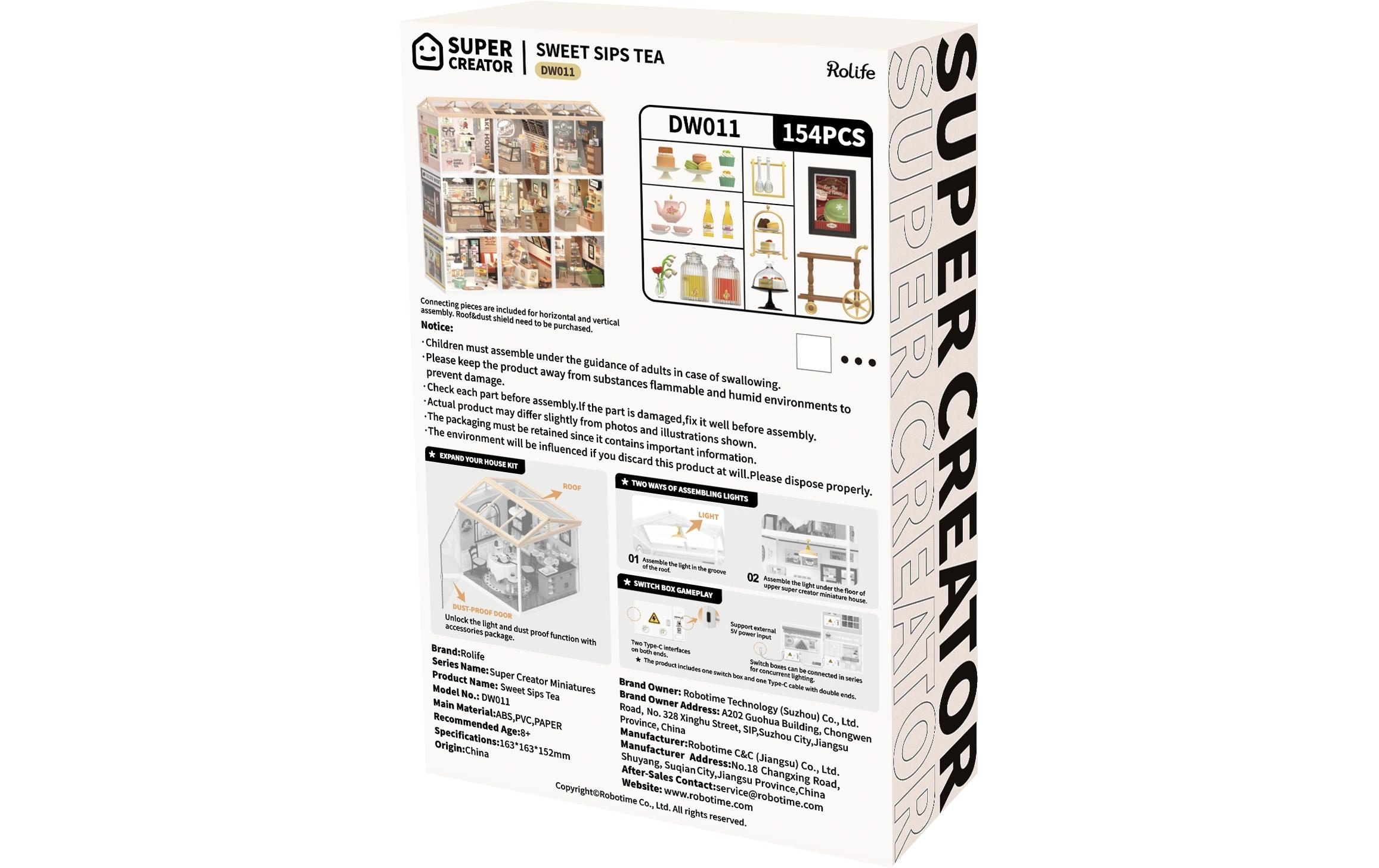   Modellbausatz »RoboTime Sweet Sips Tea«