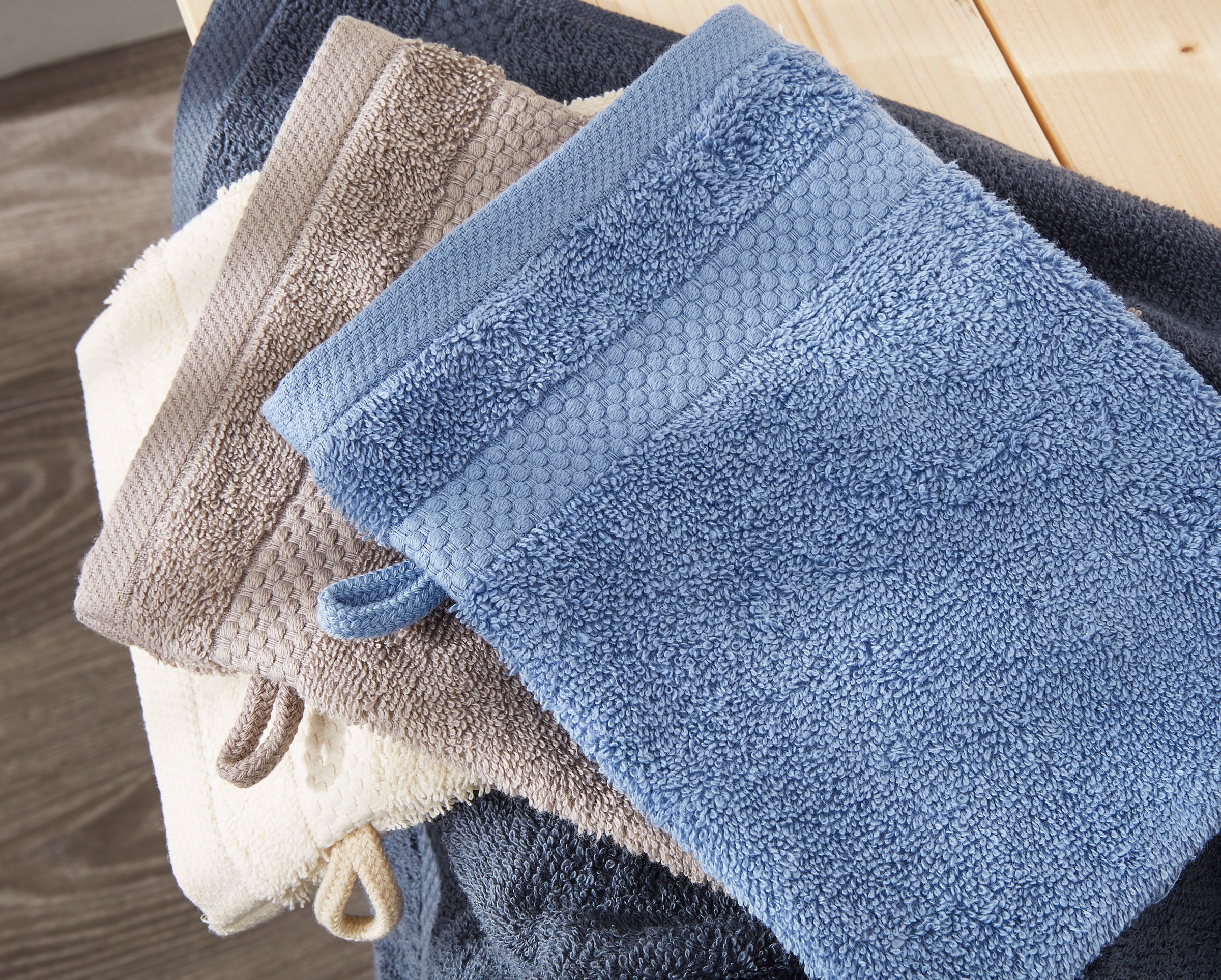 Dyckhoff Gant de toilette »Planet« 450 g/m², aus reiner Baumwolle, trocknergeeignet