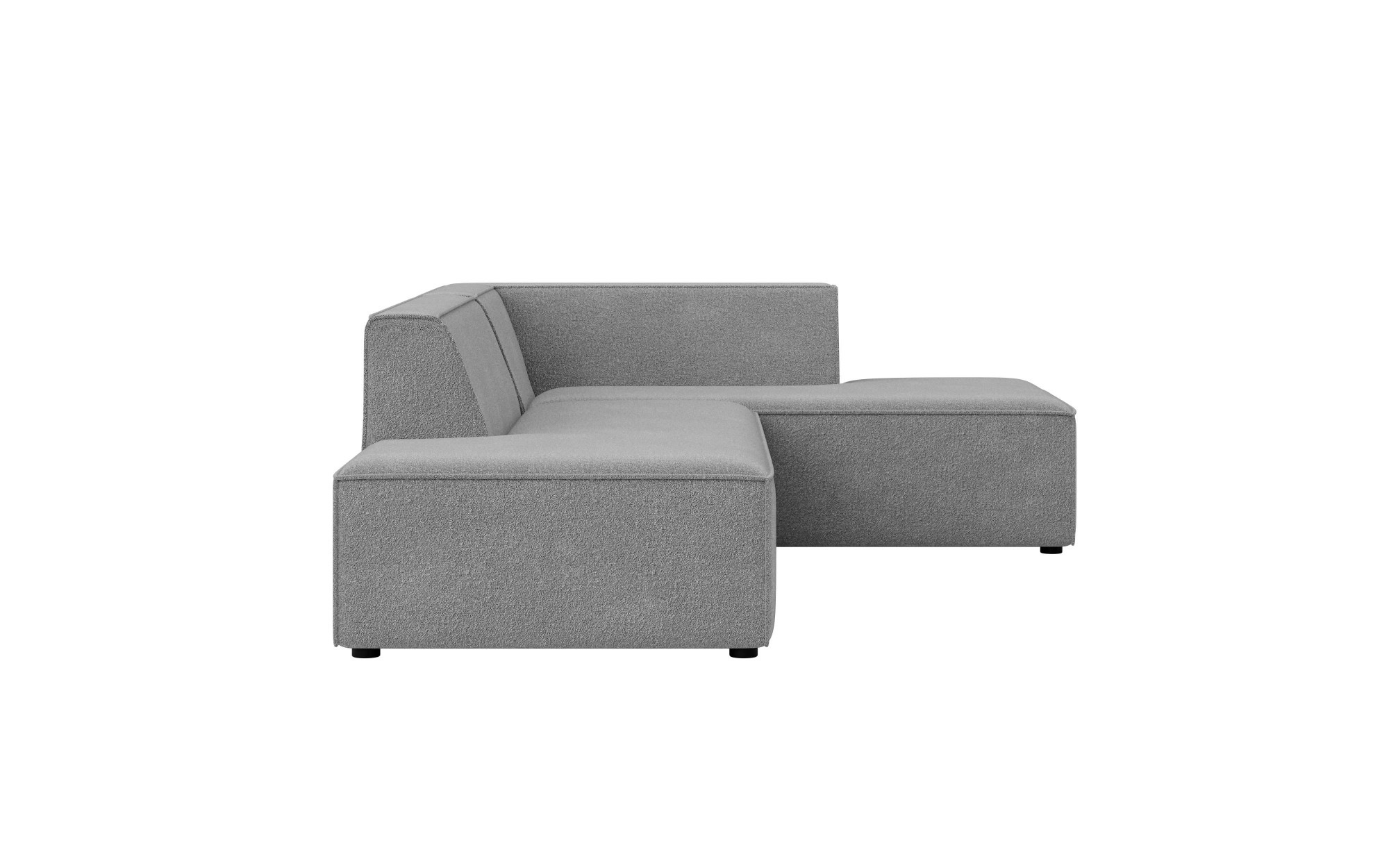 INOSIGN Ecksofa »Ecksofa Cavan mit Ottomane links oder rechts bestellbar«, L-Form mit Wellenunterfederung, Masse B/T/H: 270/180/72 cm