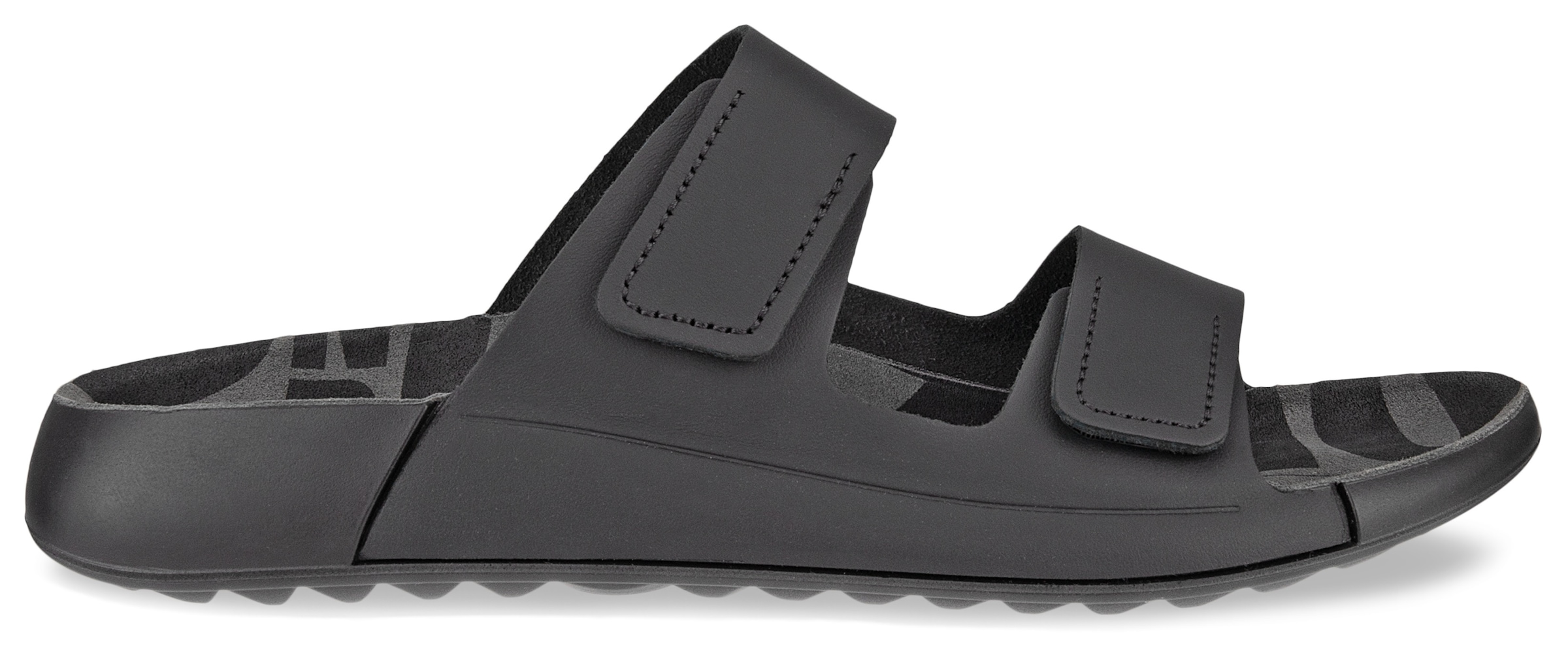 Ecco Pantolette »COZMO W«, Sommerschuh, Schlappen mit zwei Klettverschlussriemen