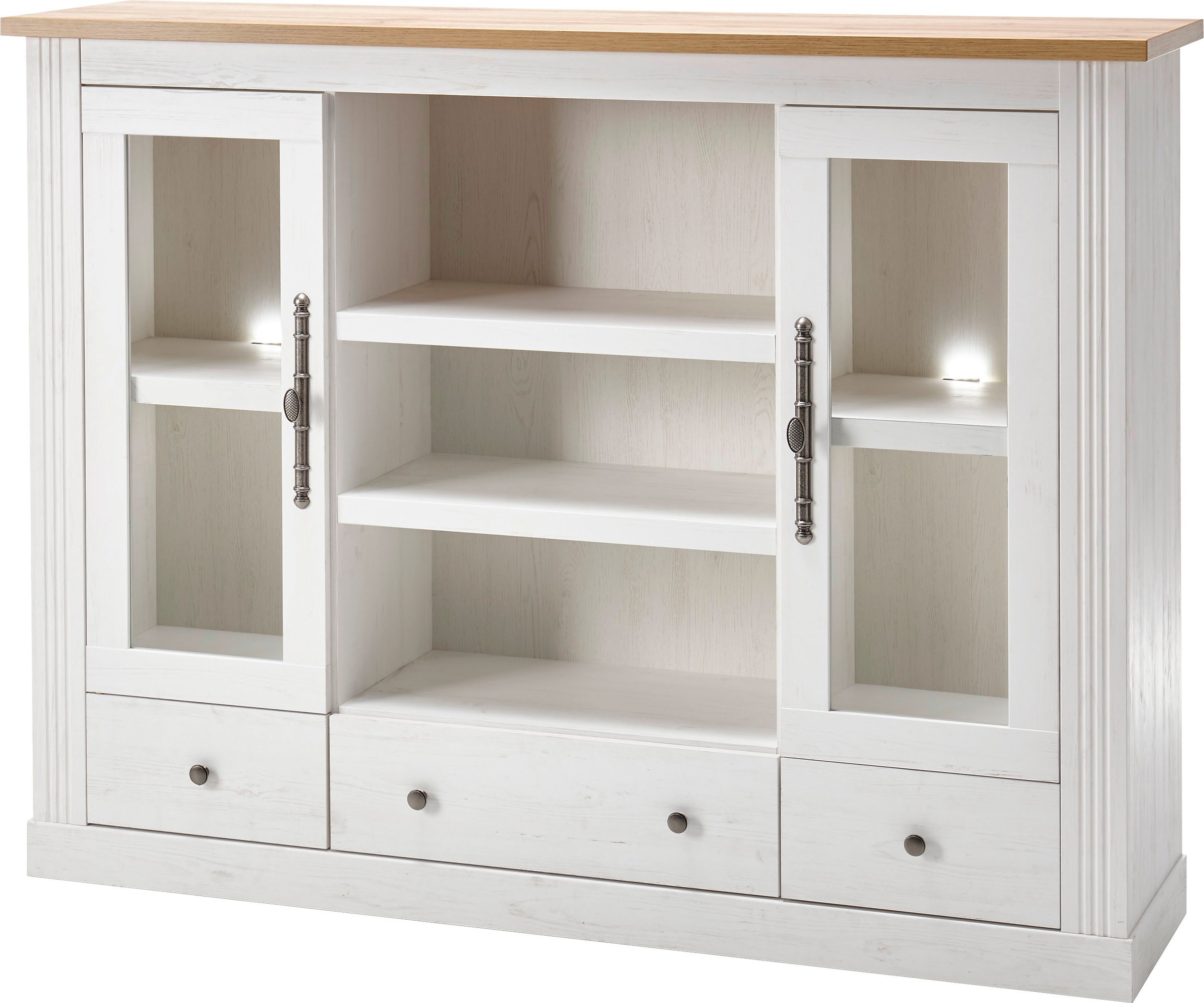 Image of GOODproduct Highboard "Westminster S" Höhe ca. 122cm, im angesagten Landhaus-Look