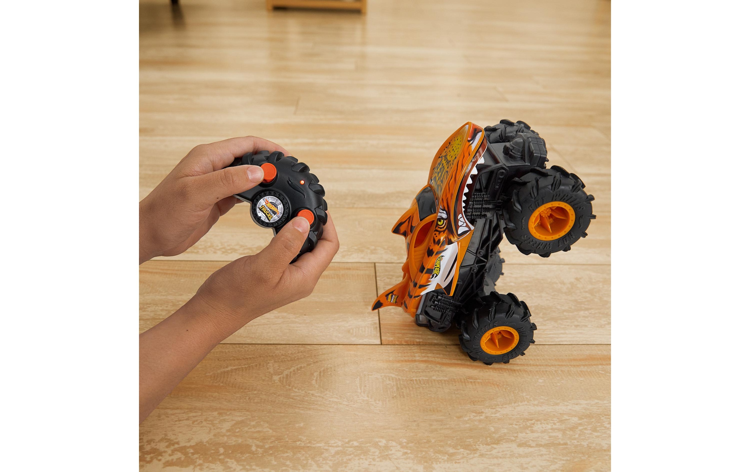 Hot Wheels RC-Auto »Monster Trucks Spielset RC 0,0583333333333333 Tiger Shark«