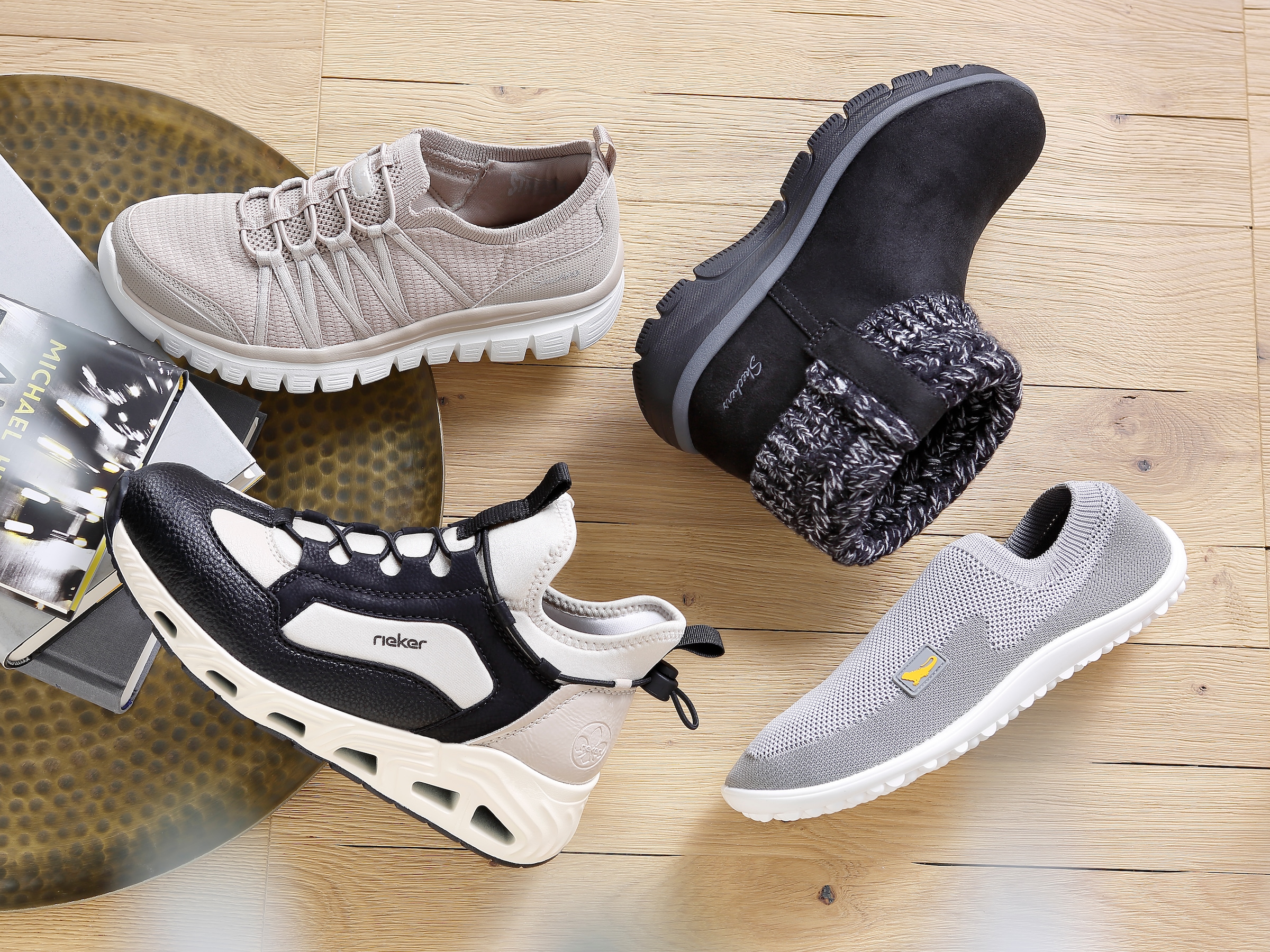 Leguano Barfussschuh »Score«, Bequemschuh, Flats, Komfortschuh, für Maschinenwäsche geeignet