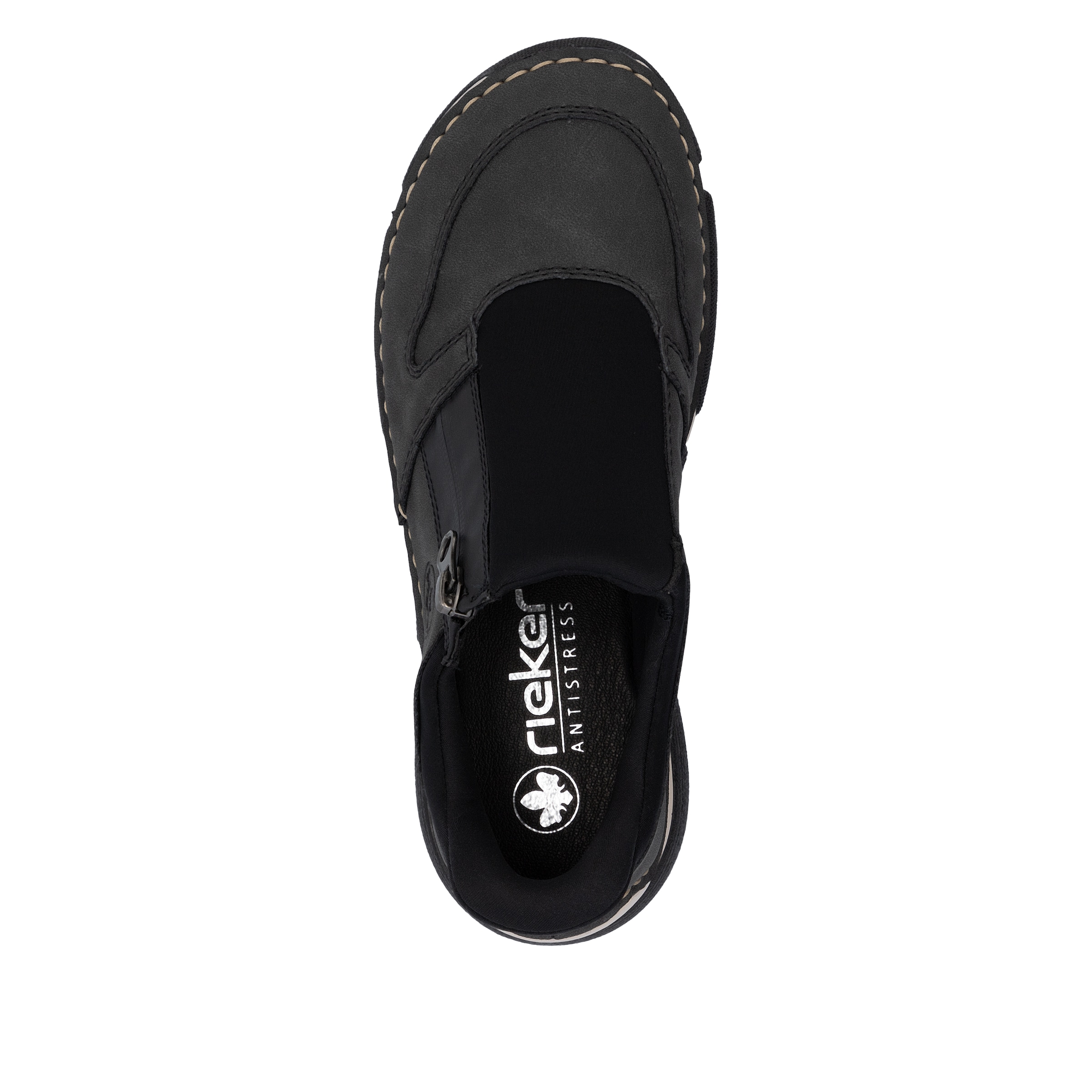 Rieker Slip-On Sneaker »Ready2GO«  Halbschuh, Freizeitsneaker mit seitlichem Reissverschluss