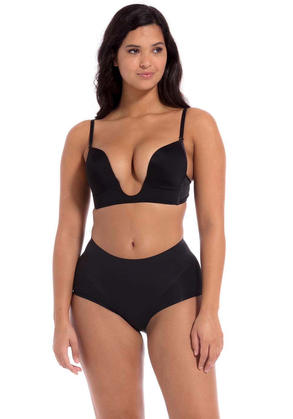 MAGIC Bodyfashion Bügelloser BH »V-Bra« extrem tief fallender Ausschnitt und extra tiefer Rücken