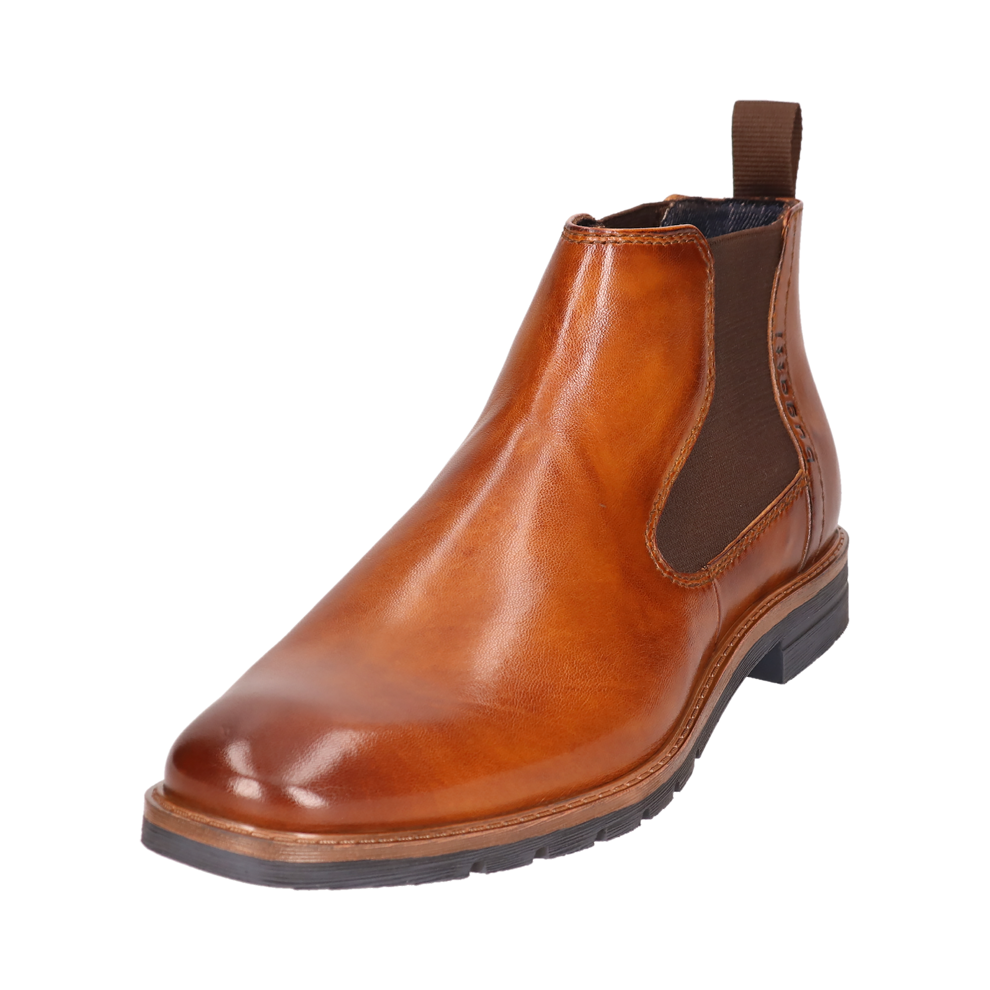 Image of bugatti Chelseaboots Schlupfschuh, Stiefelette, Business-Boots mit Stretcheinsätze