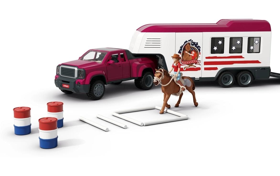 Schleich® Spielzeug-Auto »Lakeside Truck mit Anhänger«
