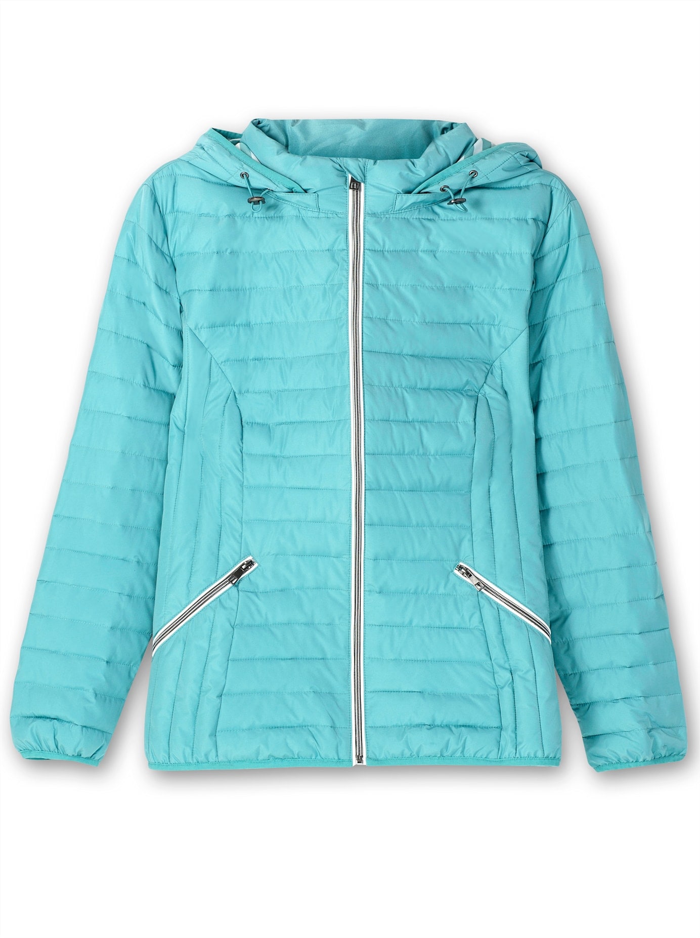 Sheego Steppjacke, mit Kapuze