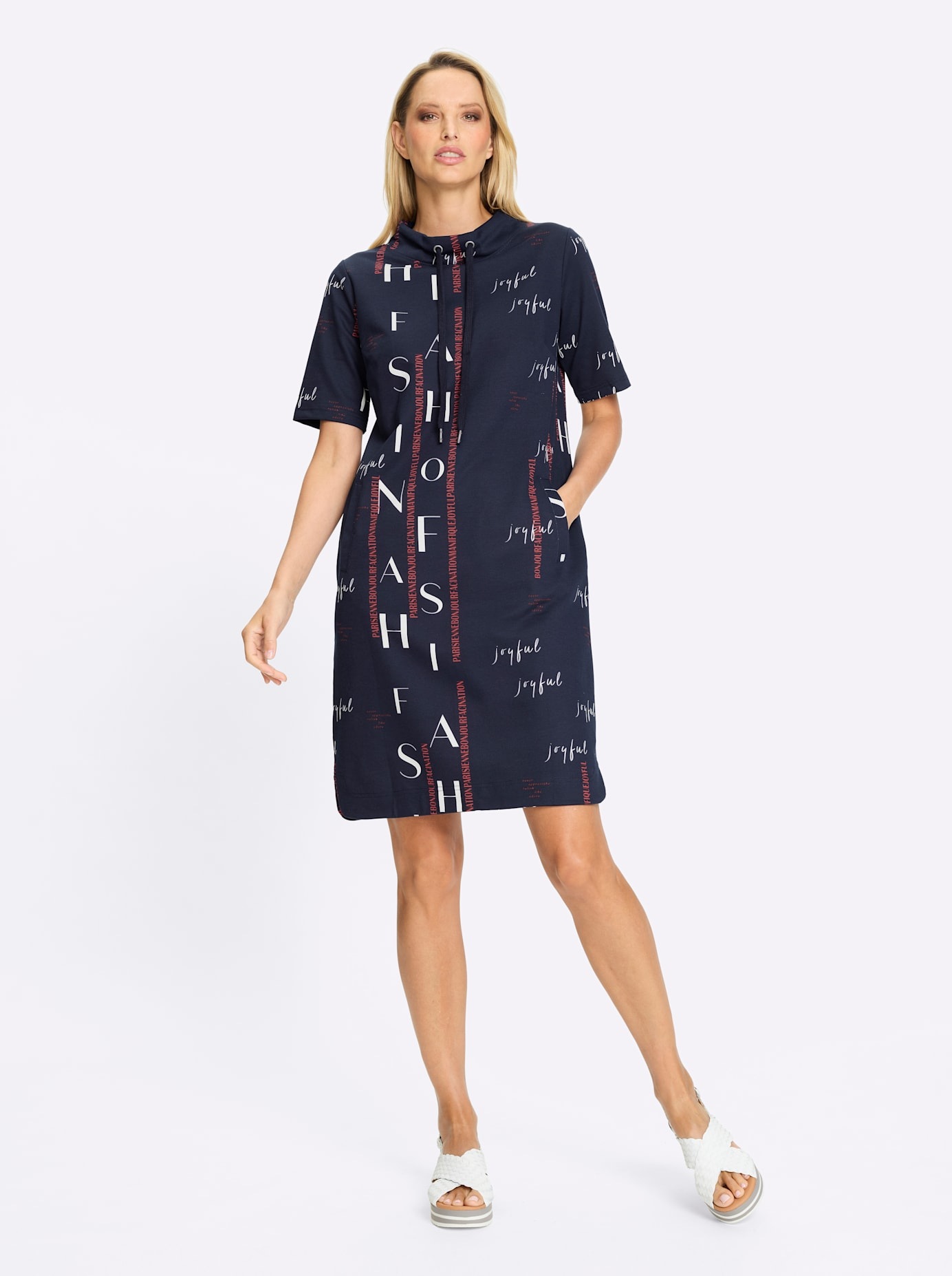 heine Robe en sweat »Sweatkleid« Poches pour les mains