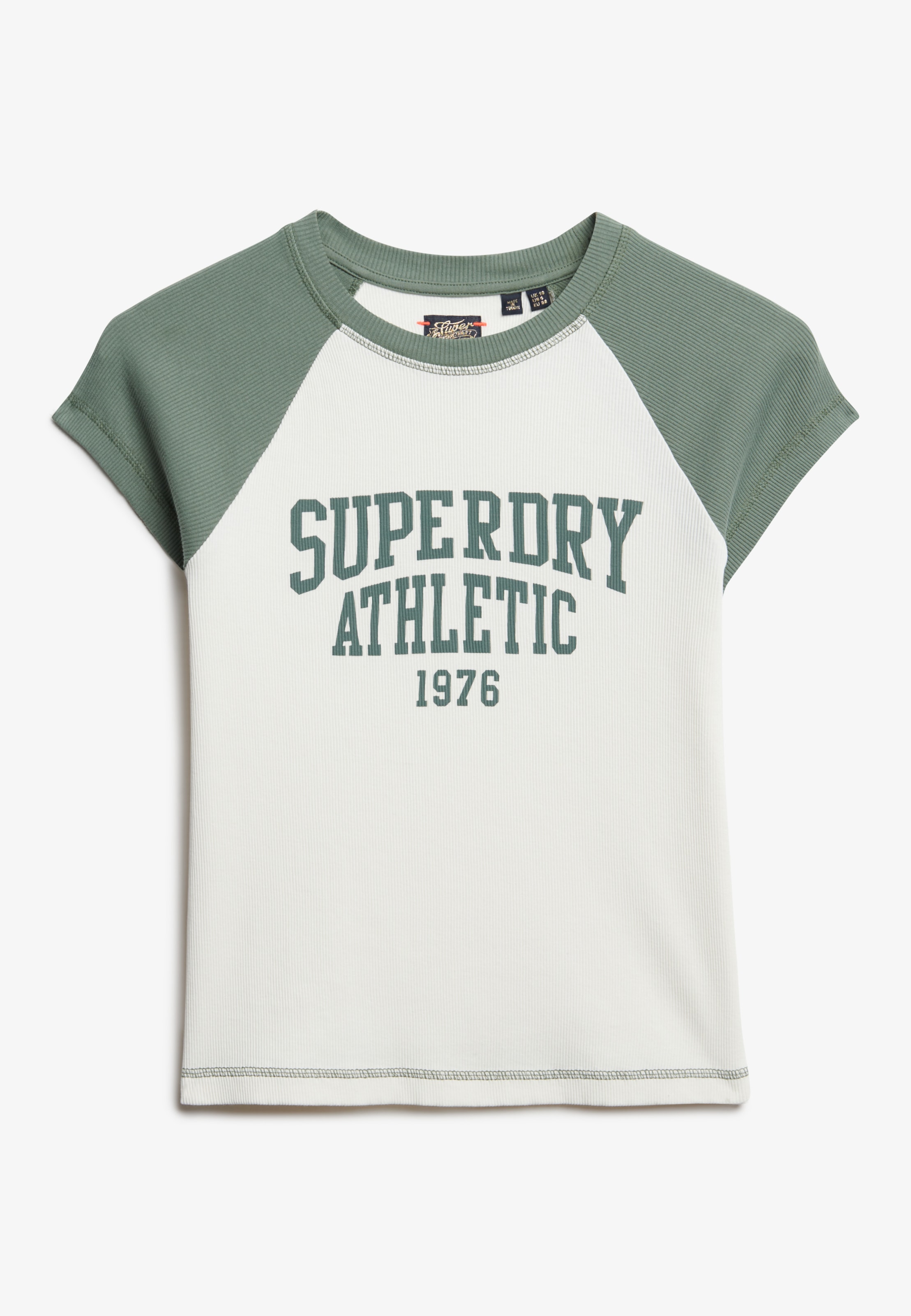 Superdry Print-Shirt »ATH ESS RAGLAN CAP SLEEVE TEE«