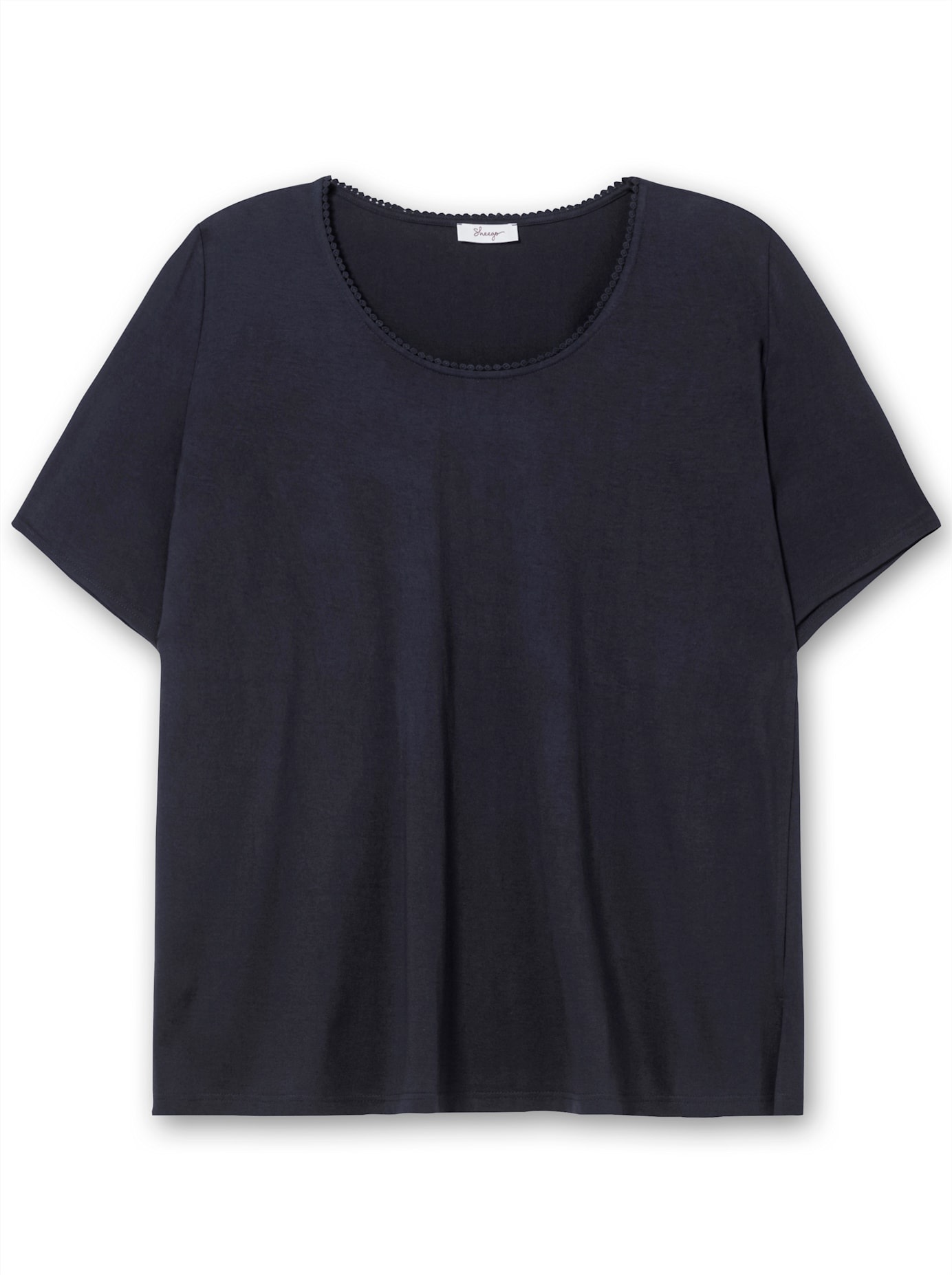 Sheego Kurzarmshirt »T-Shirt«, (1 tlg.)