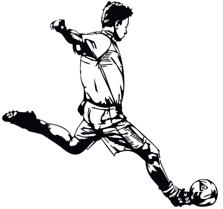 Image of Wall-Art Wandtattoo »Fussball Aufkleber Kicker 03«, (1 St.) bei Ackermann Versand Schweiz