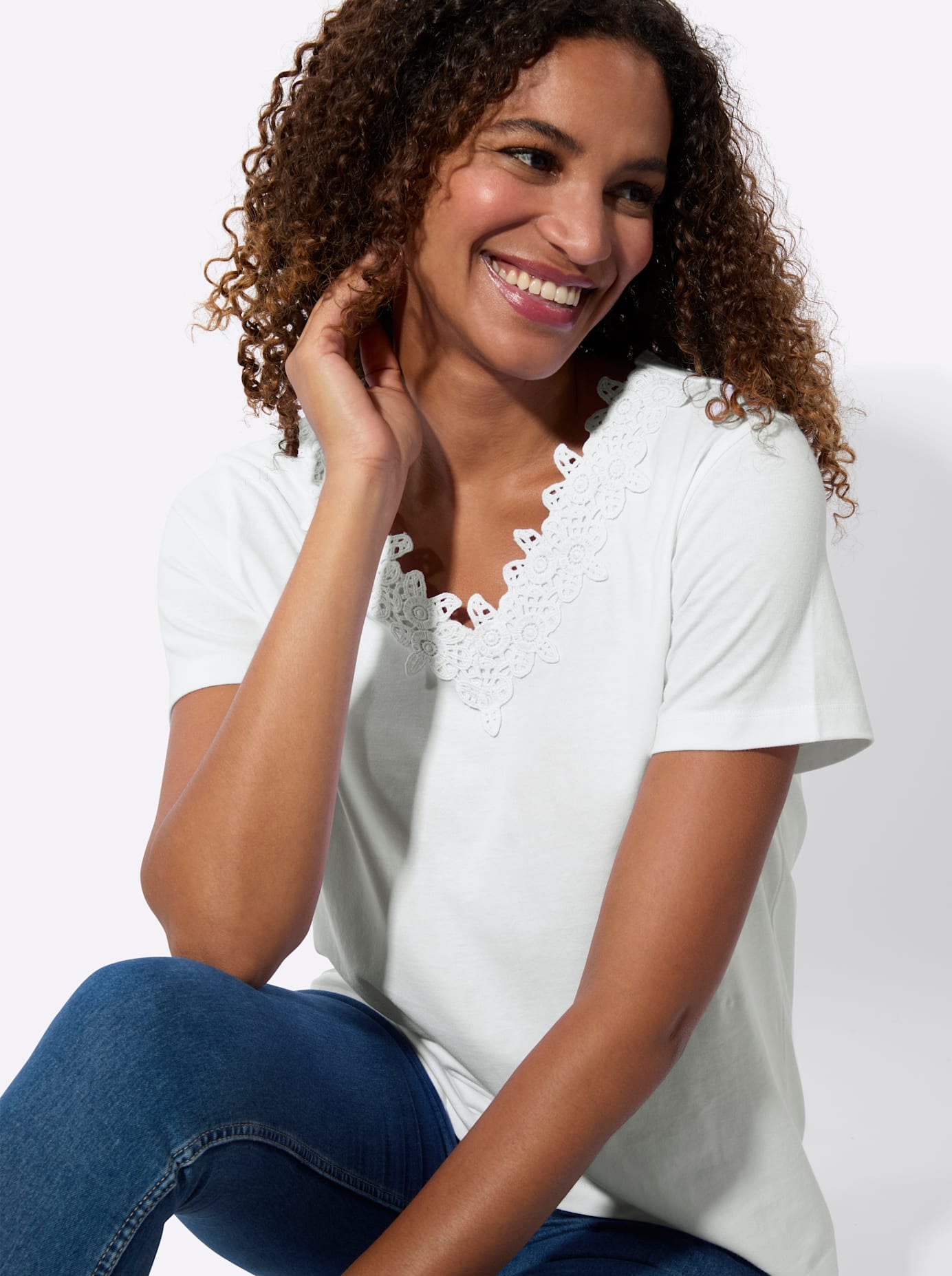 Inspirationen T-shirt à manches courtes »Shirt« 1 pièces