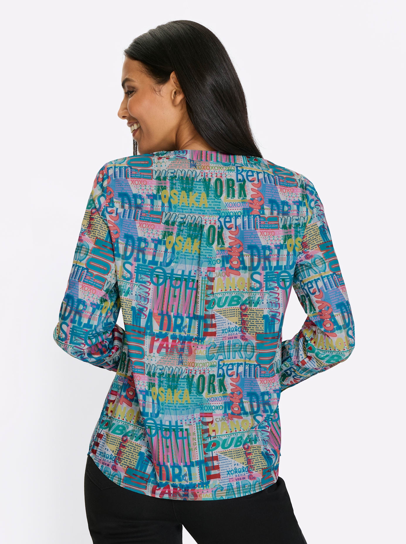 Classic Basics Schlupfbluse