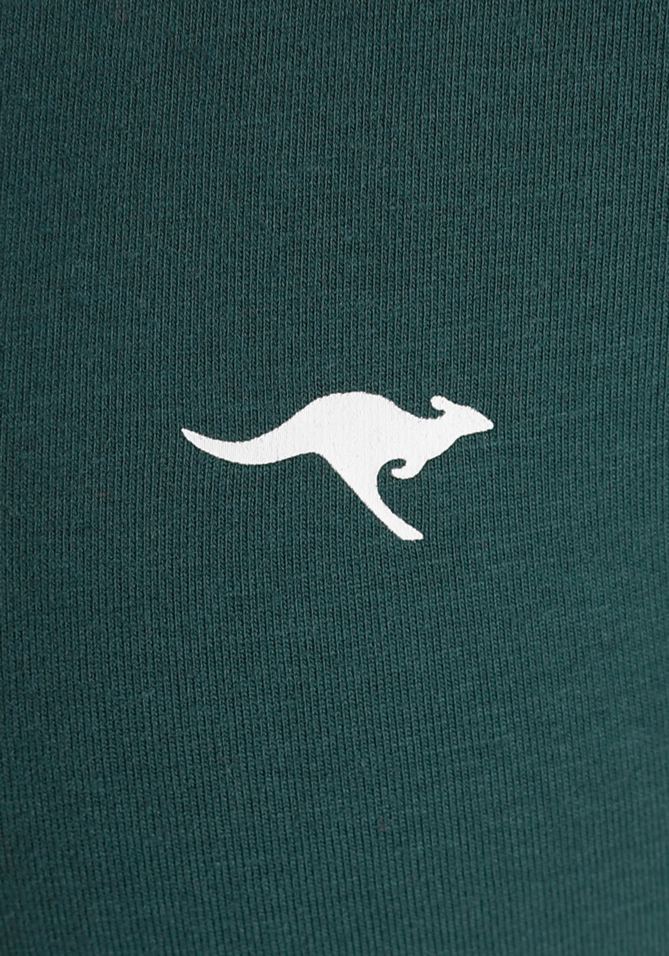 KangaROOS Langarmshirt, Langarm, für Büro und Freizeit, aus Baumwollmischung