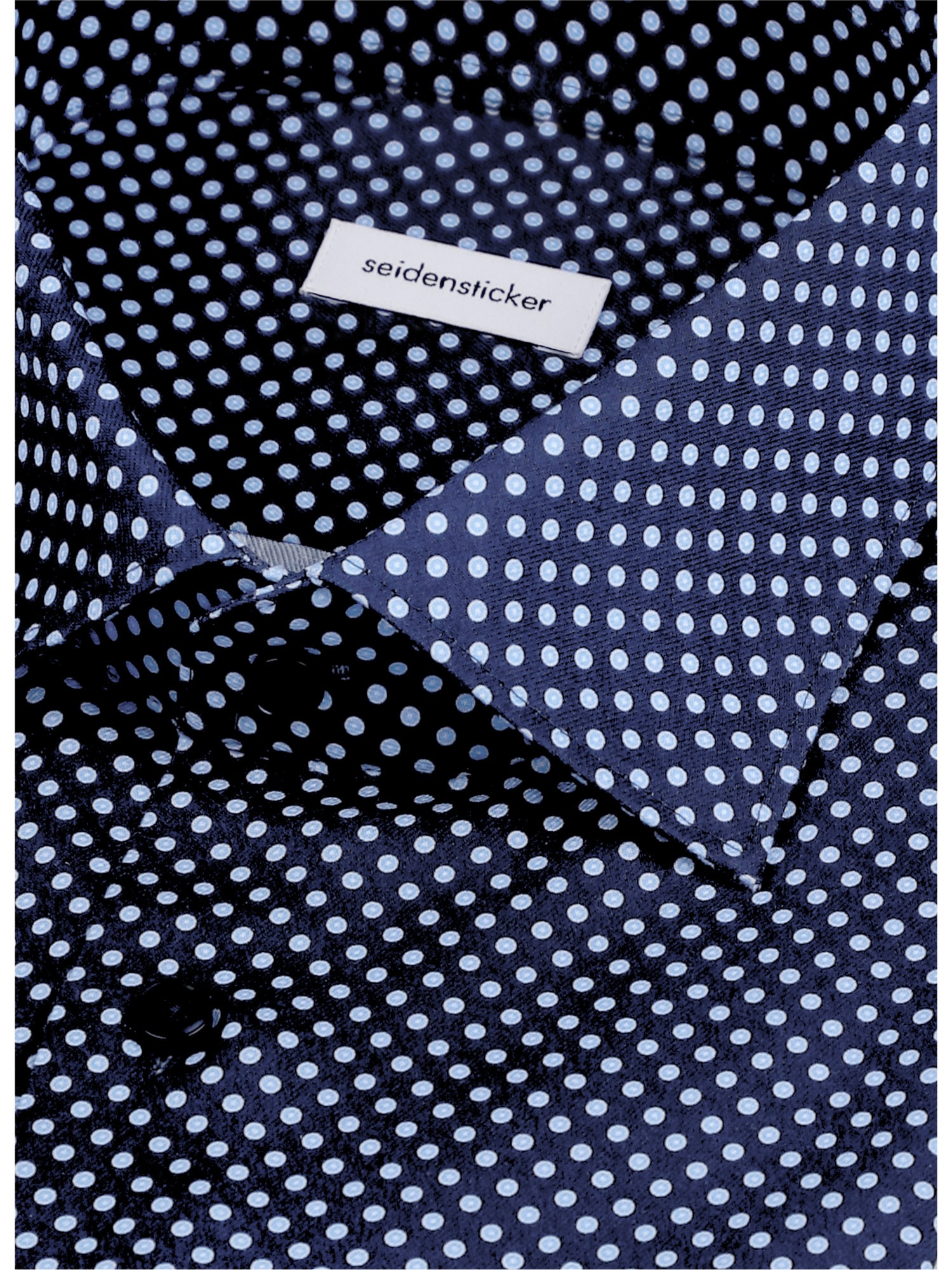 seidensticker Businesshemd »Schwarze Rose« Slim 1/1 Kentkragen Druck