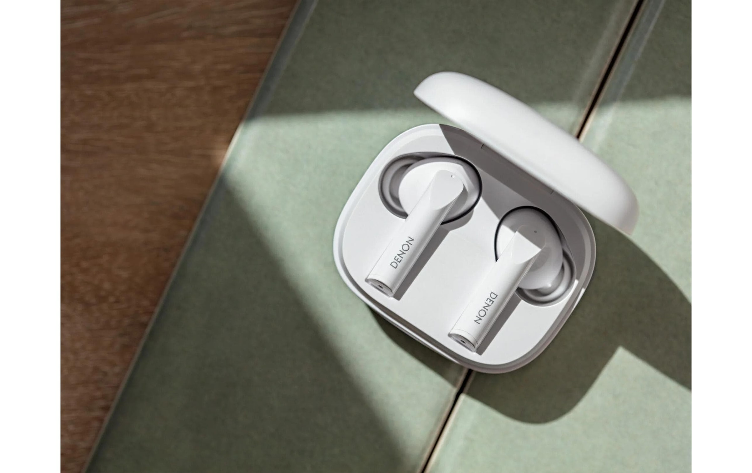 Denon In-Ear-Kopfhörer »AH-C840NCW« Bluetooth Adaptive Noise-Cancelling | Freisprechfunktion | Multi-Point-Verbindung