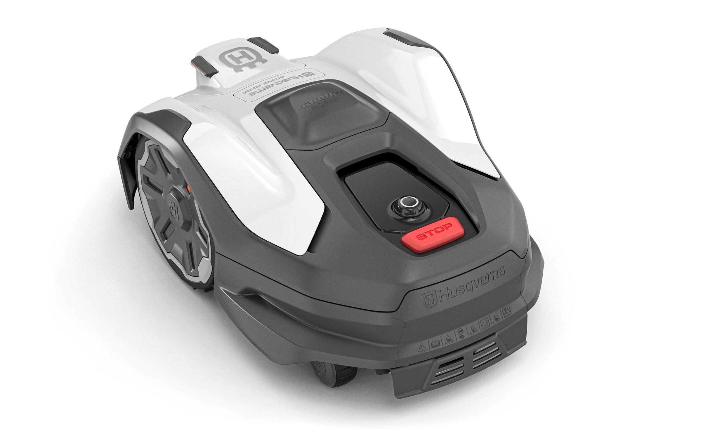 Image of Husqvarna Rasenmähroboter "405 VE NERA ohne Referenzstation 900 m²" mit Diebstahlalarm, GPS, PIN-Code