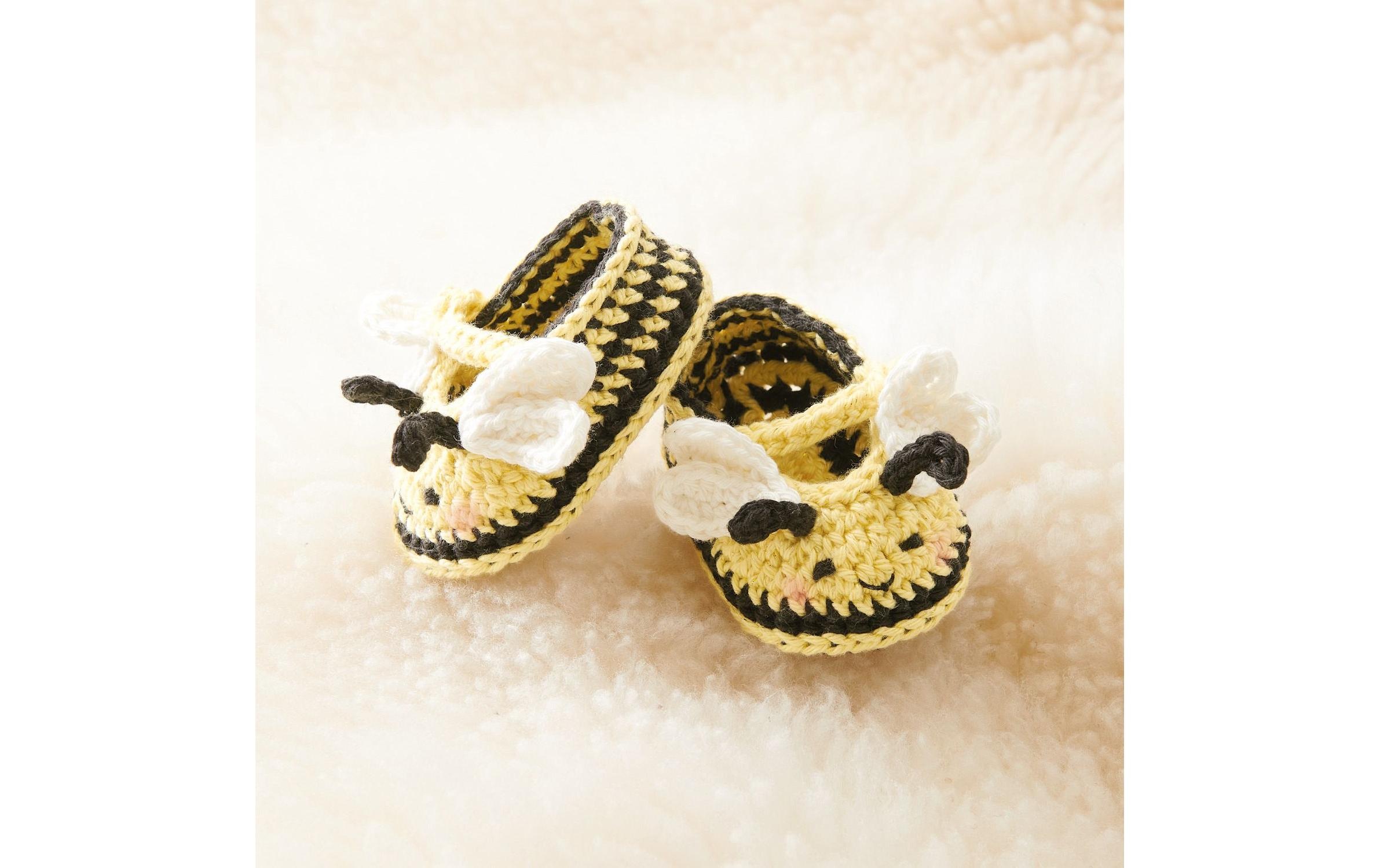 Rico-Design Verlag Kreativset »Ricorumi Babyschuhe, Biene«