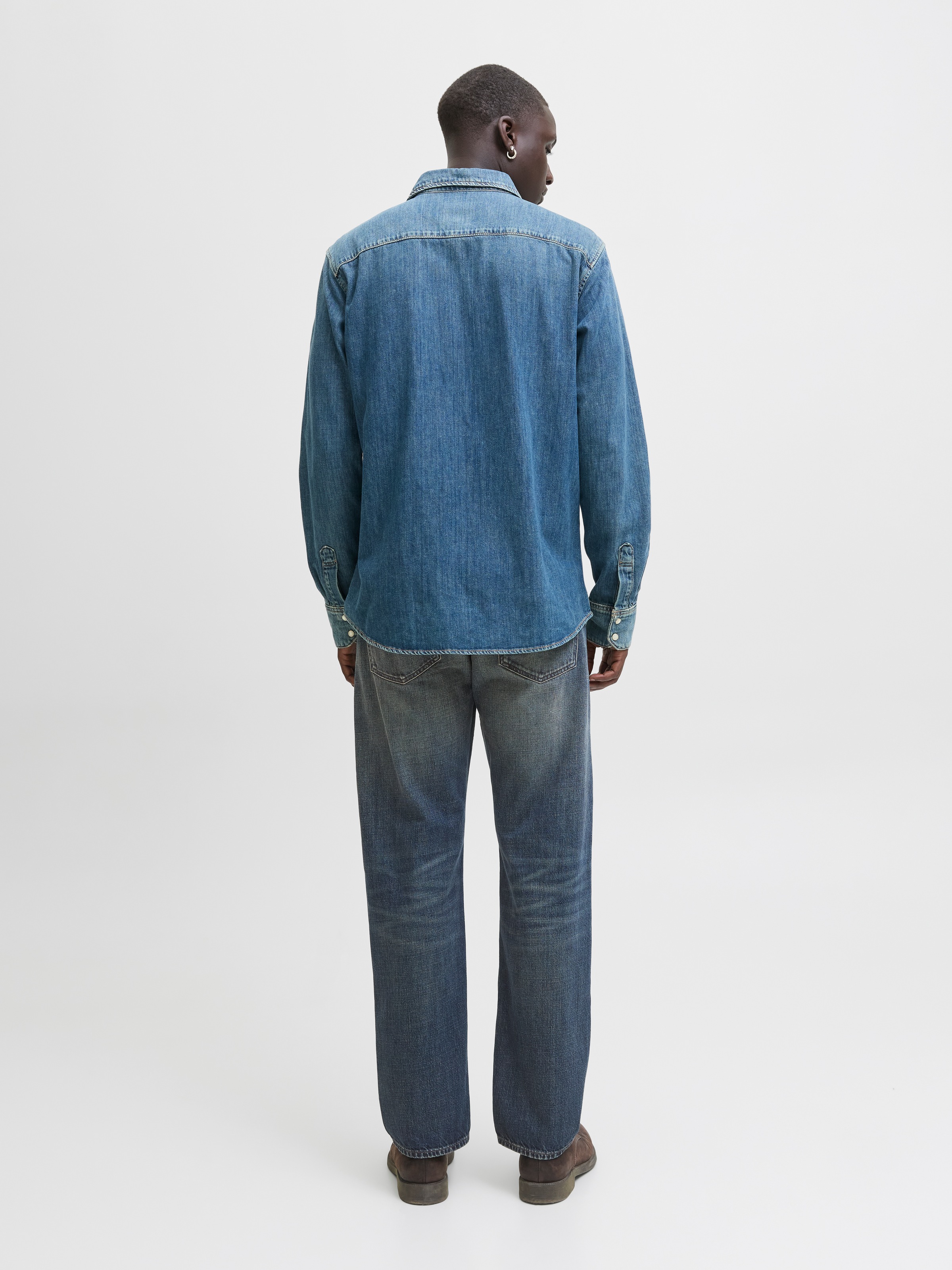 Jack & Jones Loose-fit-Jeans »JJICHRIS JJORIGINAL SBD 921 SN«, mit Gürtelschlaufen