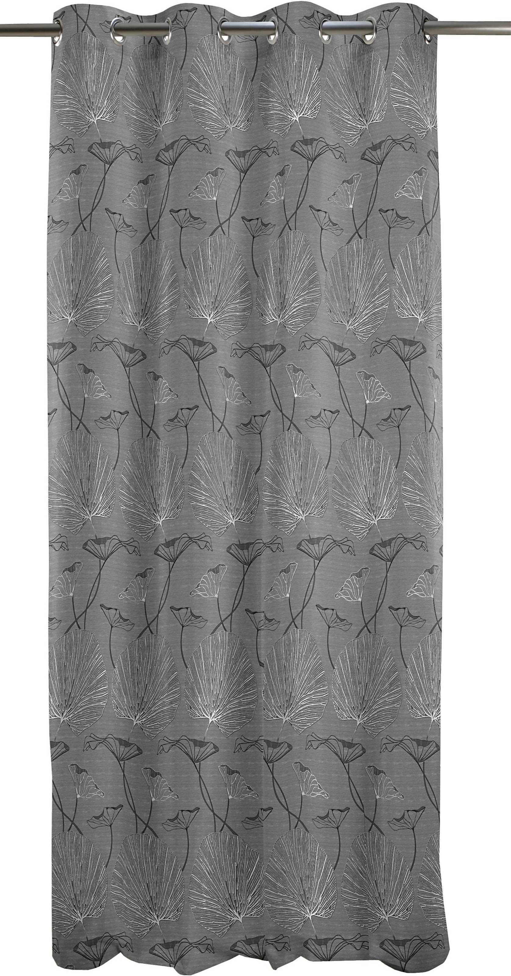 Image of APELT Vorhang "Nora 135X245" Ösen 1 Stk. tlg. HxB: 245x135, Nora, Ösenschal mit Metallösen